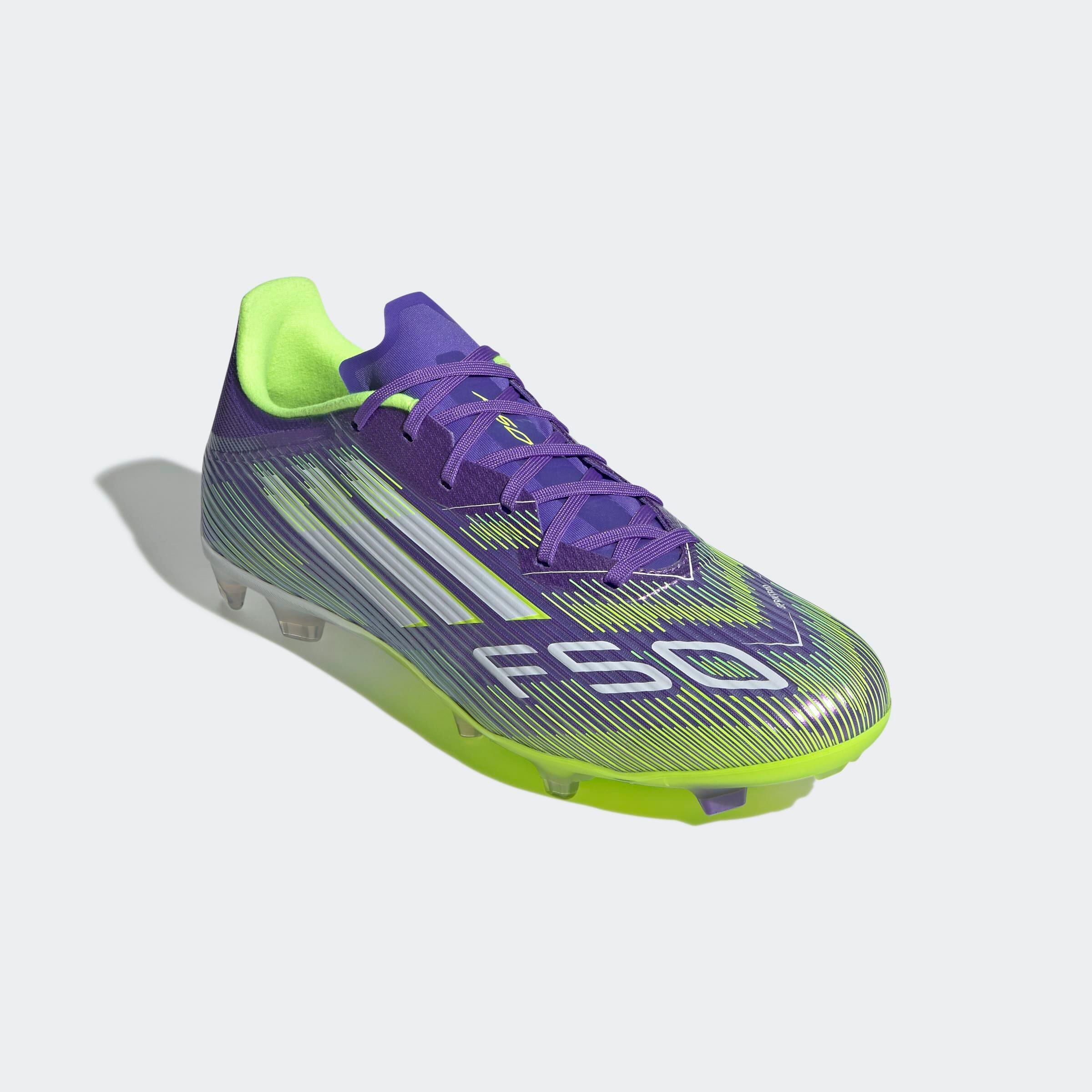 Chaussure F50 League FG/MG Adulte Violet/Jaune 2/11