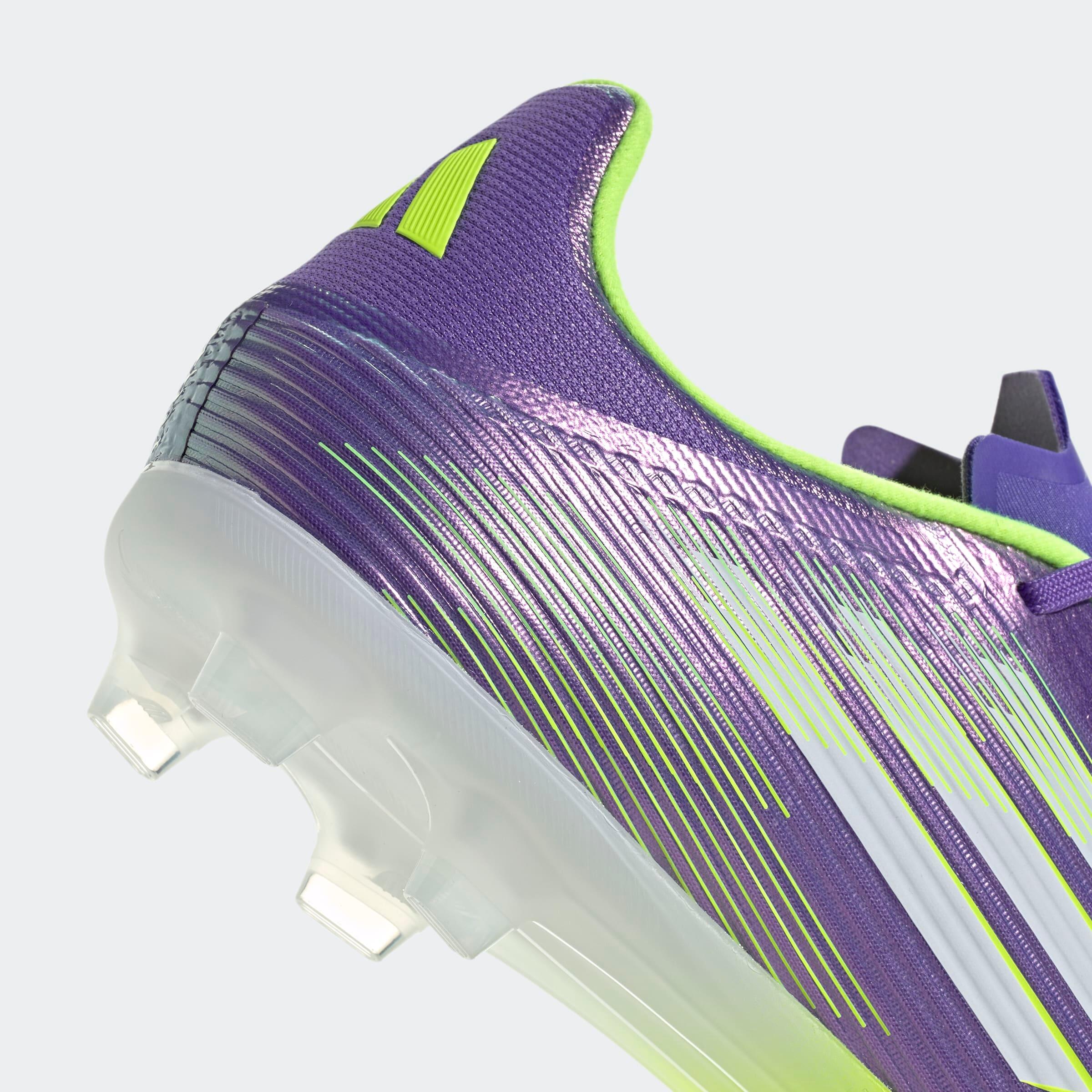 Chaussure F50 League FG/MG Adulte Violet/Jaune 7/11