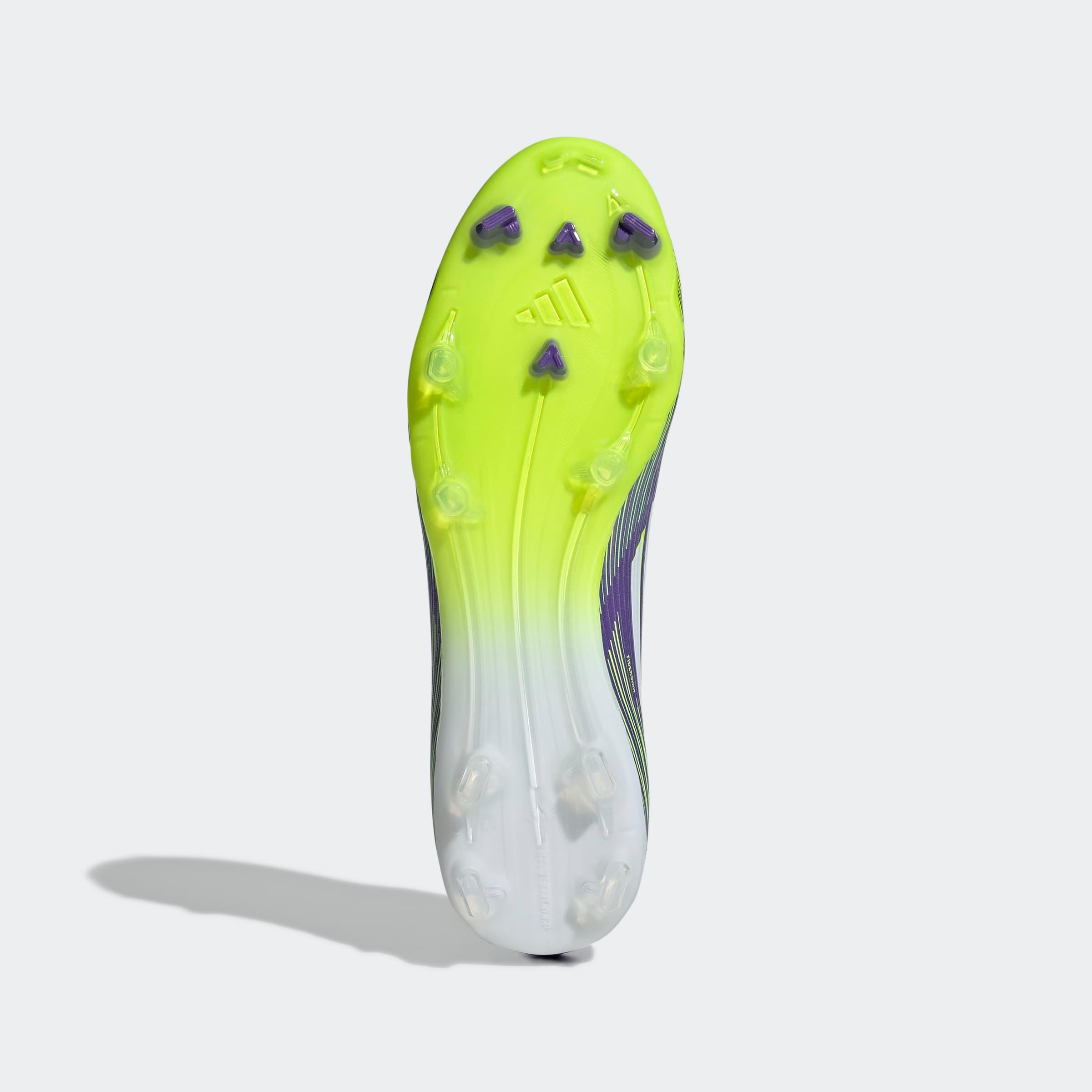 Chaussure F50 League FG/MG Adulte Violet/Jaune 9/11