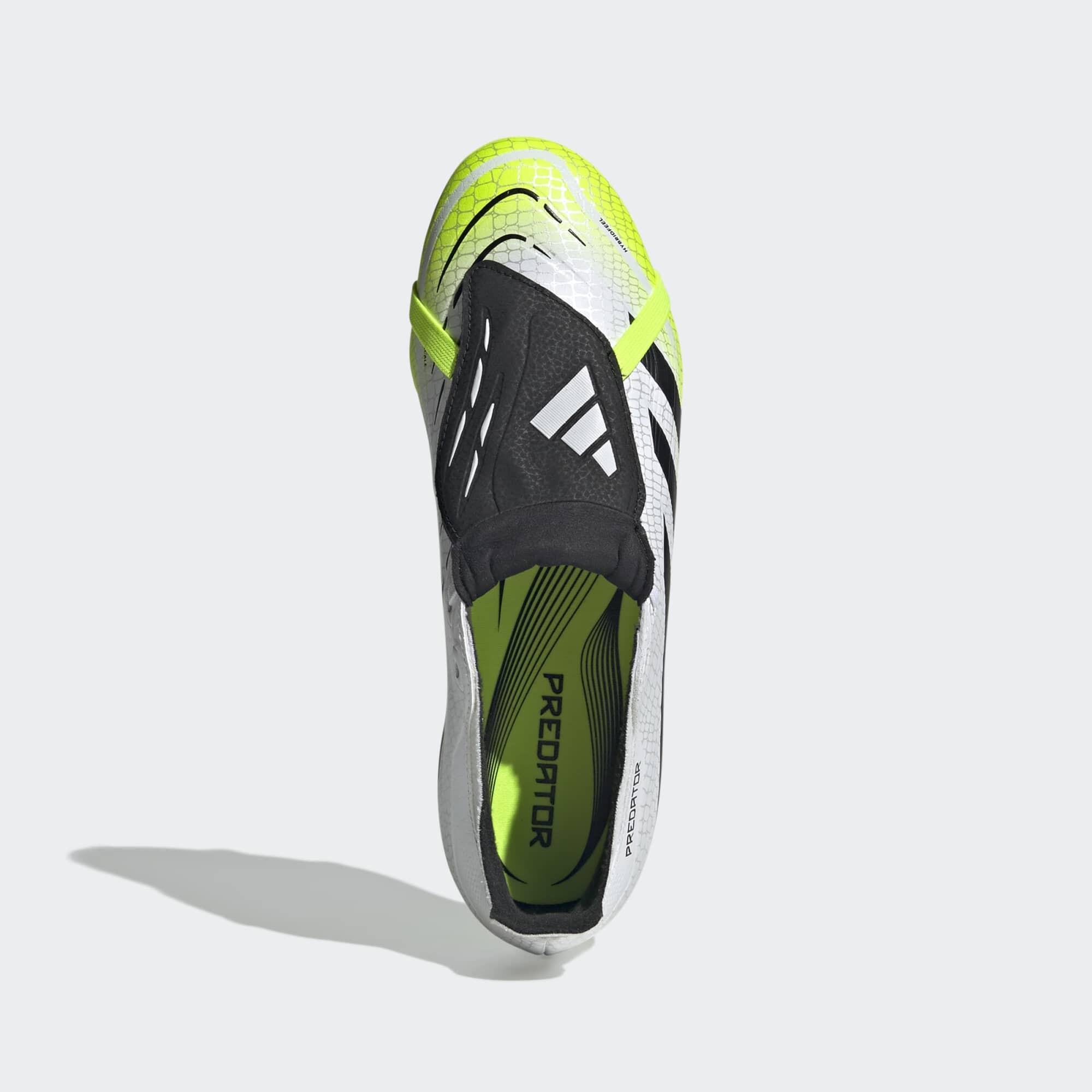 Schuhe Predator League FG/MG für Erwachsene weiss/grün 6/11