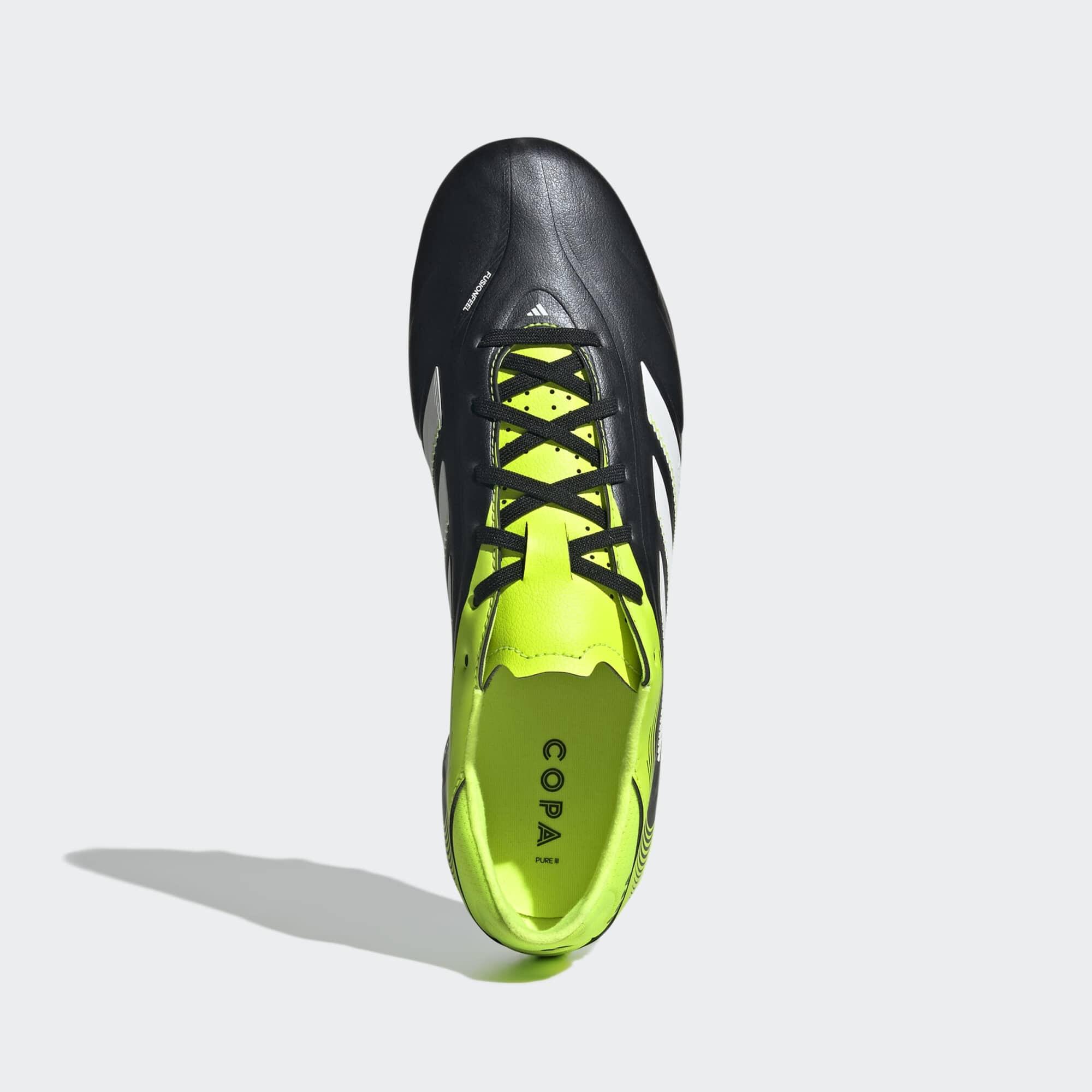 Schuh Copa Pure III League FG/MG für Erwachsene schwarz/grün 5/9