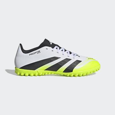 Adidas predator club tf voetbalschoenen wit/geel