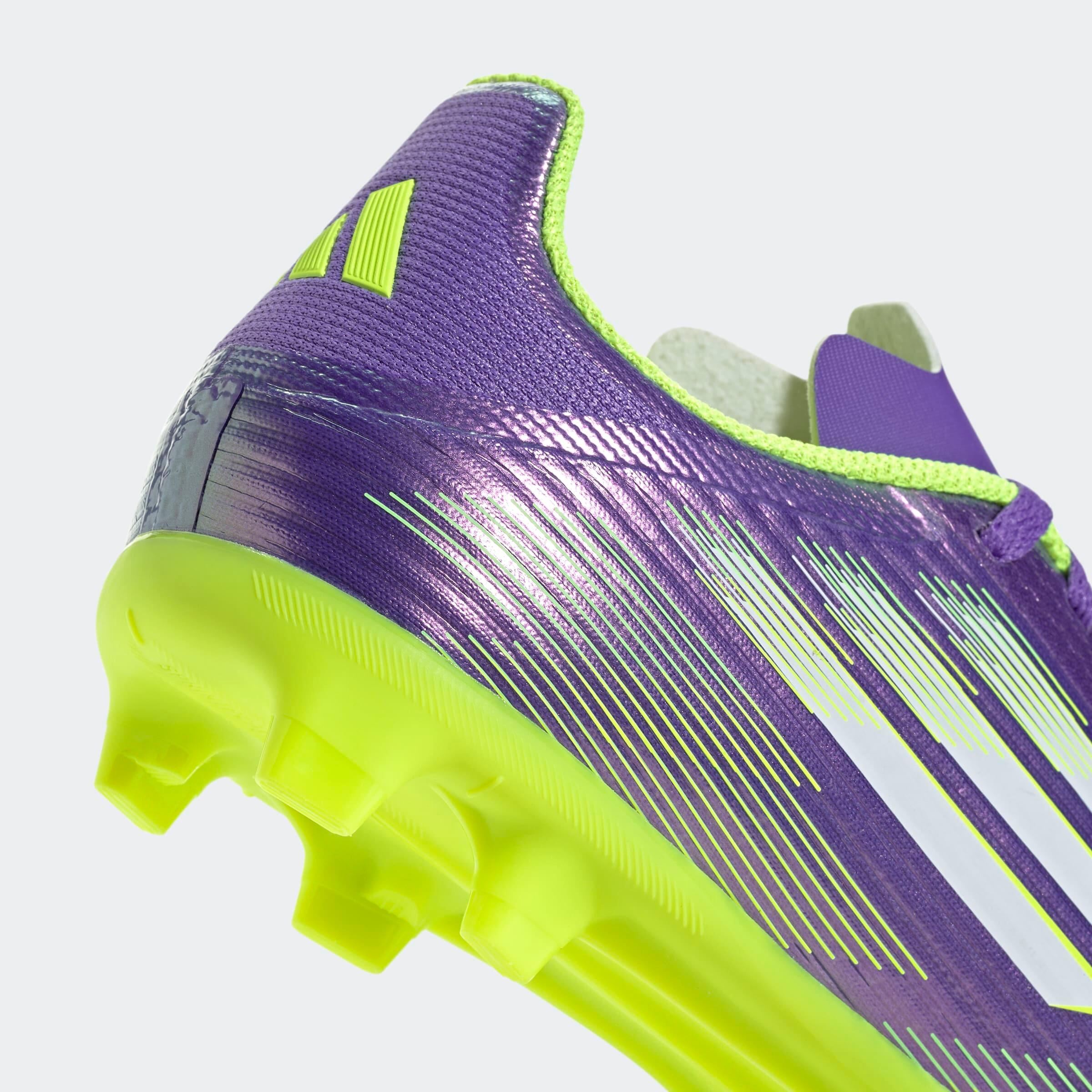 Kids' Boots F50 League FG/MG - Purple/Green 7/12