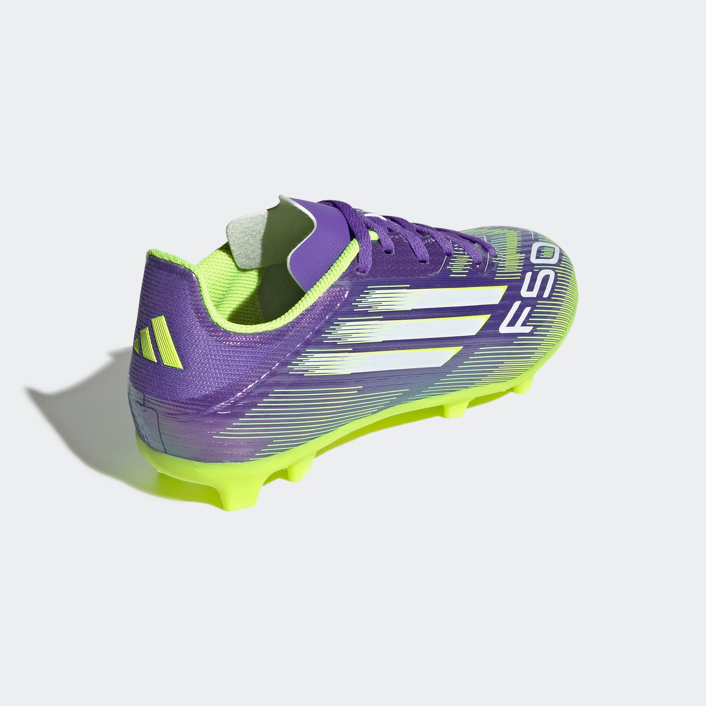 Kids' Boots F50 League FG/MG - Purple/Green 12/12