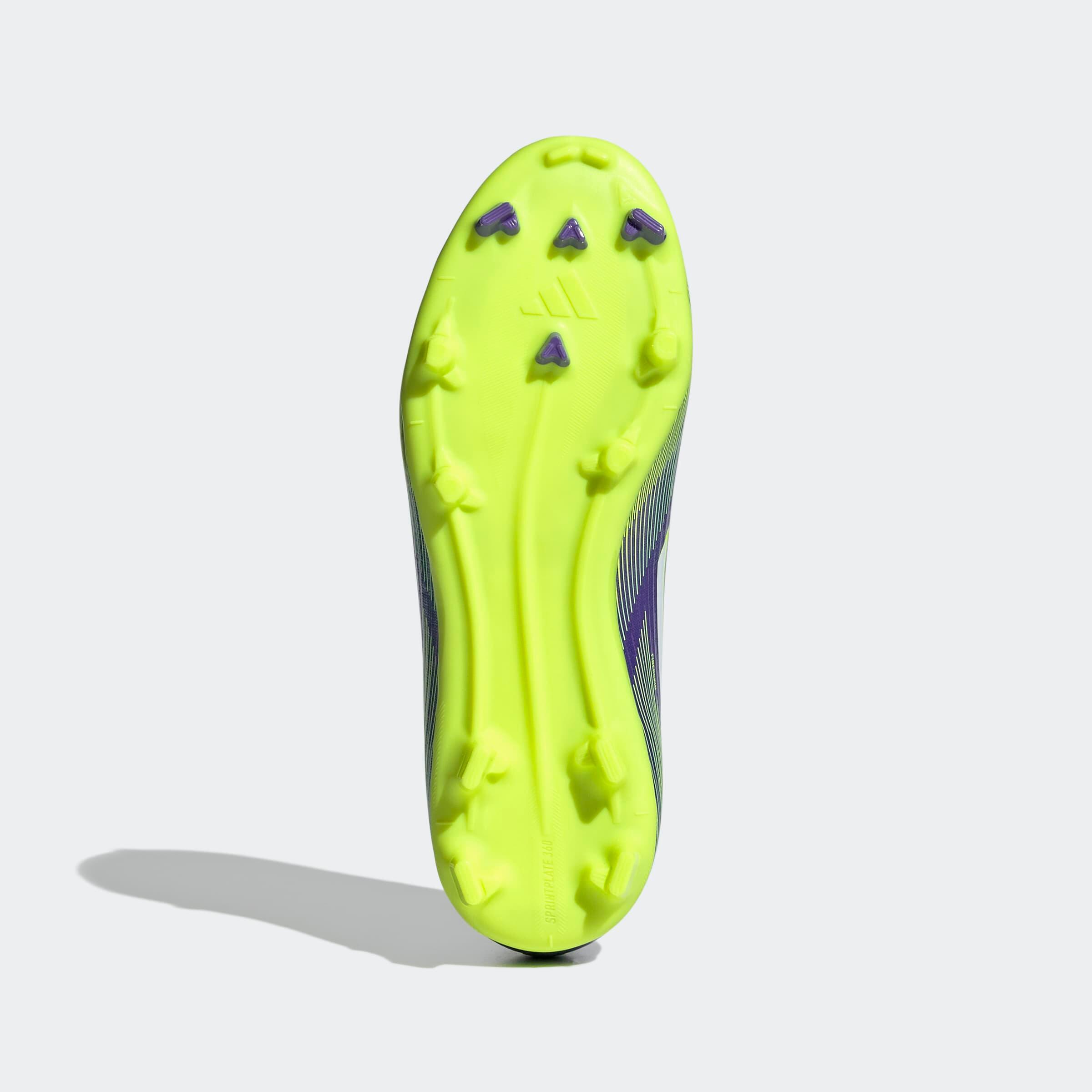 Kids' Boots F50 League FG/MG - Purple/Green 9/12