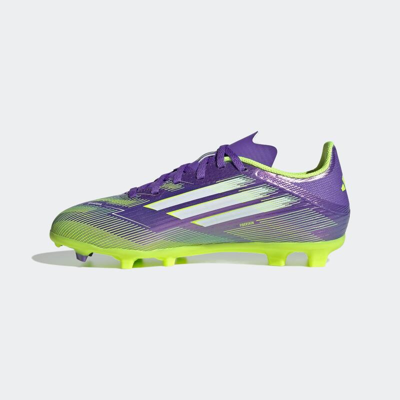 Ghete F50 League FG/MG Mov-Verde Copii