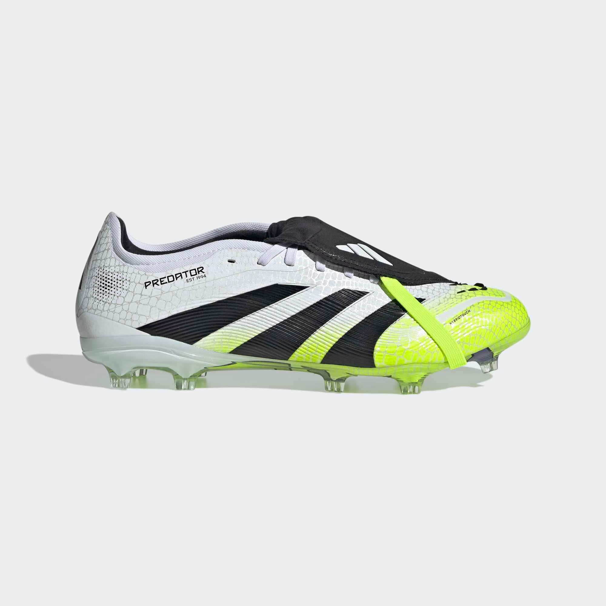 Adult Boots Predator Pro FG White Green ADIDAS Decathlon Adult Boots Predator Pro FG White Green ADIDAS Decathlon