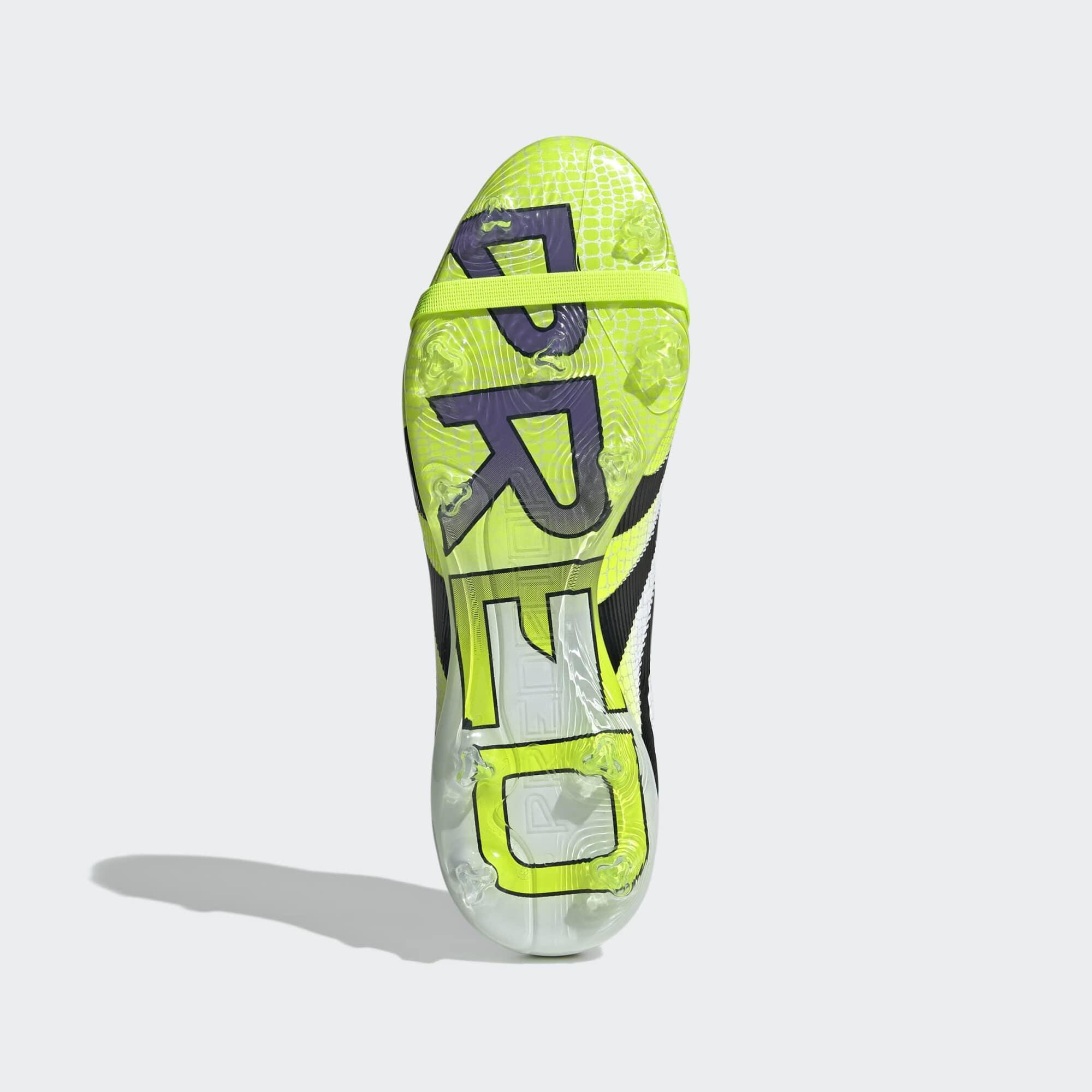 Adult Boots Predator Pro FG - White/Green 6/10