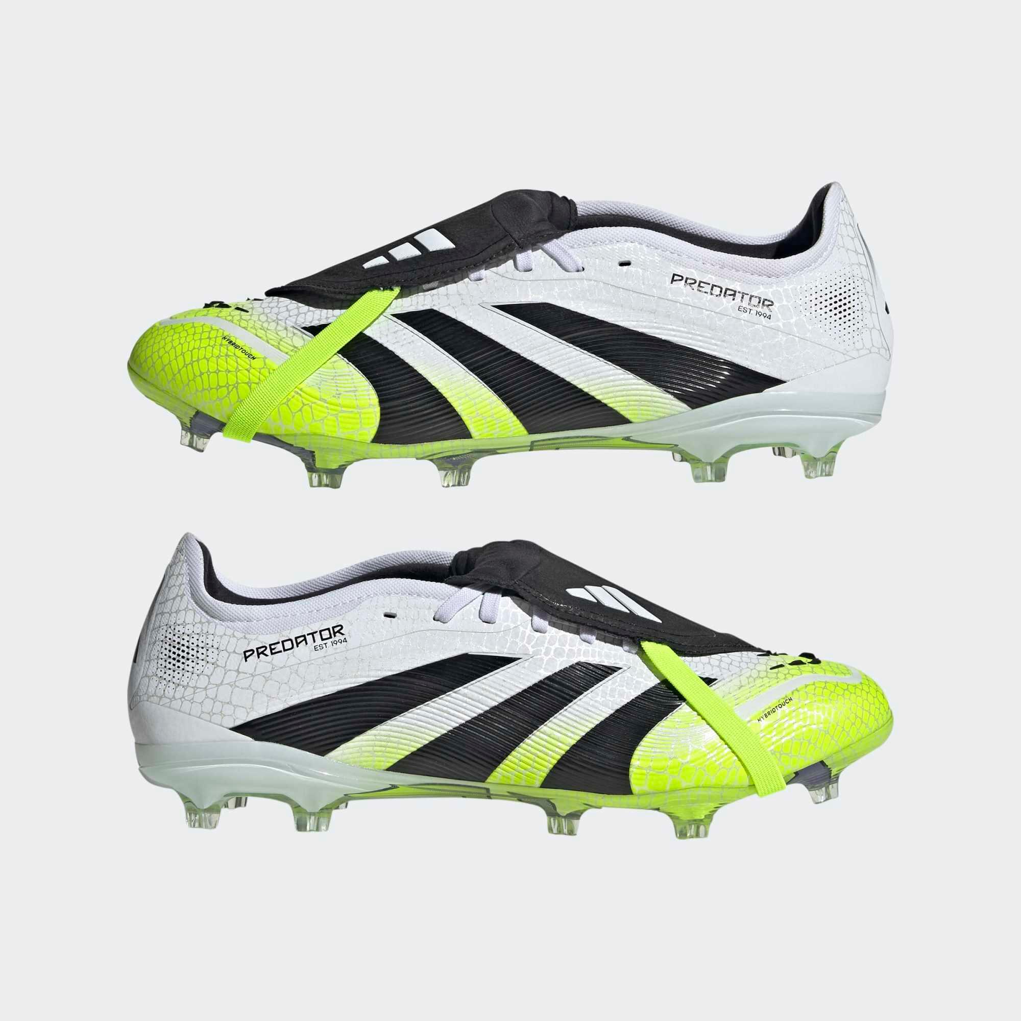 Adult Boots Predator Pro FG - White/Green 7/10