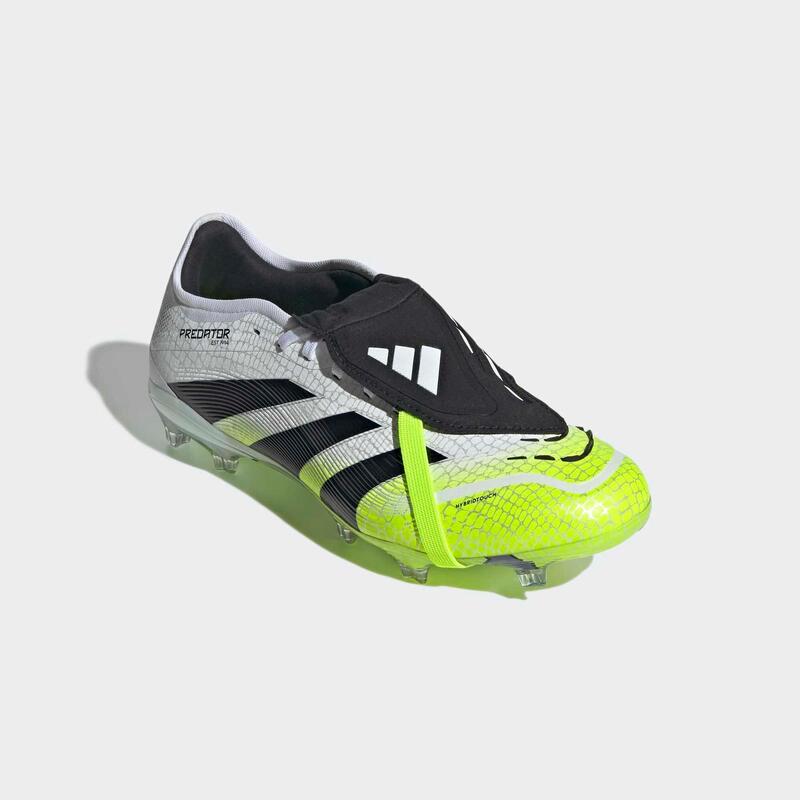 Ghete Predator PRO FG Alb-Verde Adulți