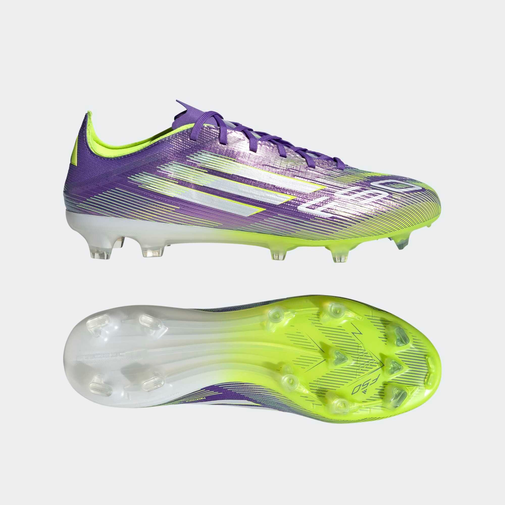 Adidas F50 PRO FG Erwachsene violett/gelb 11/14