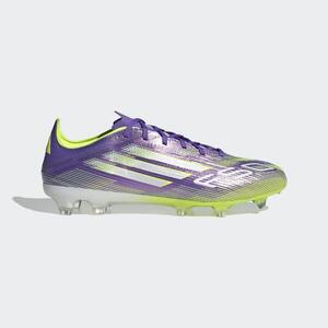 Botas de fútbol F50 PRO FG Adulto Violeta/Amarillo