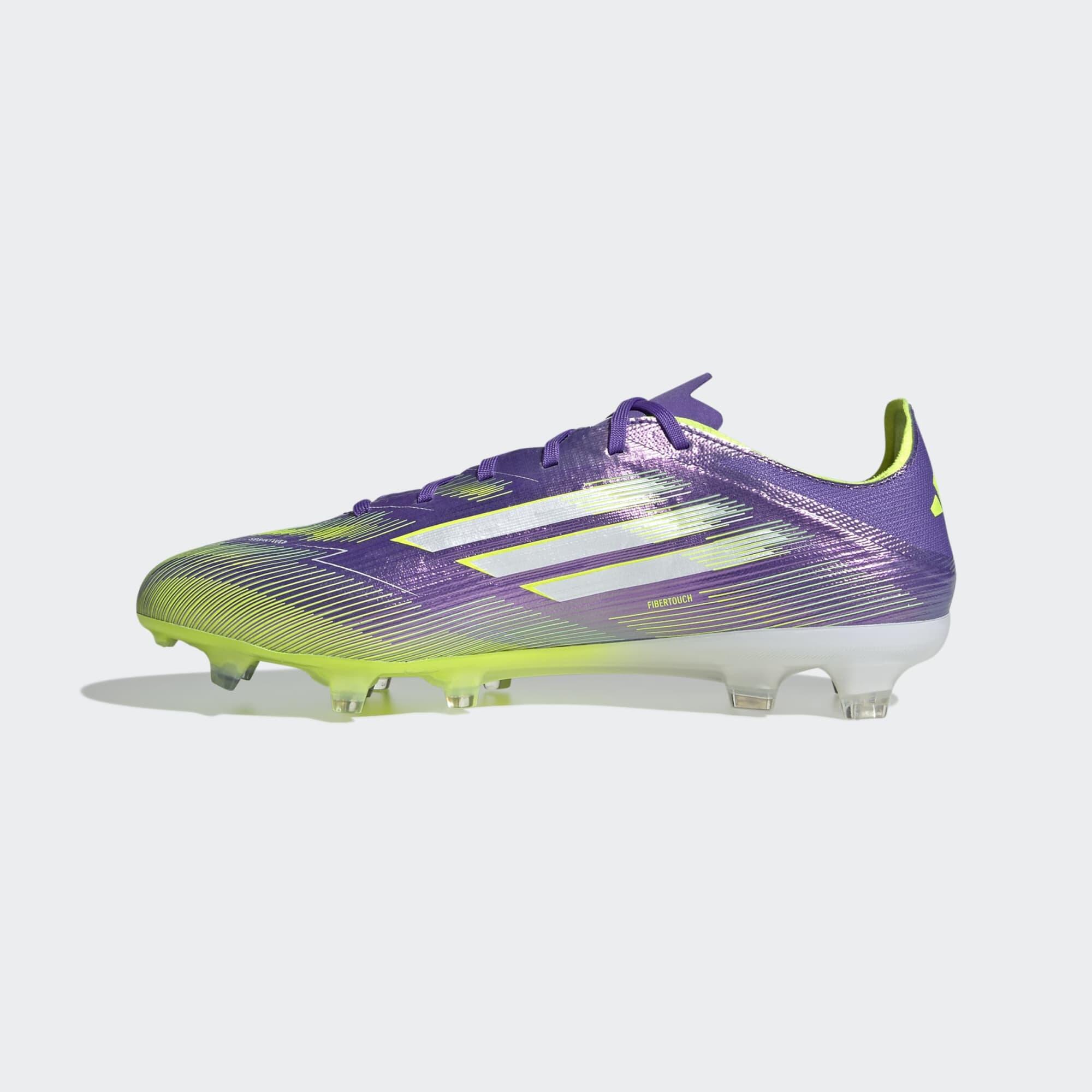 シューズ adidas F50 fg 27.0 ADIDAS - Ghete fotbal F50 PRO FG Mov-Galben Adulți | Decathlon