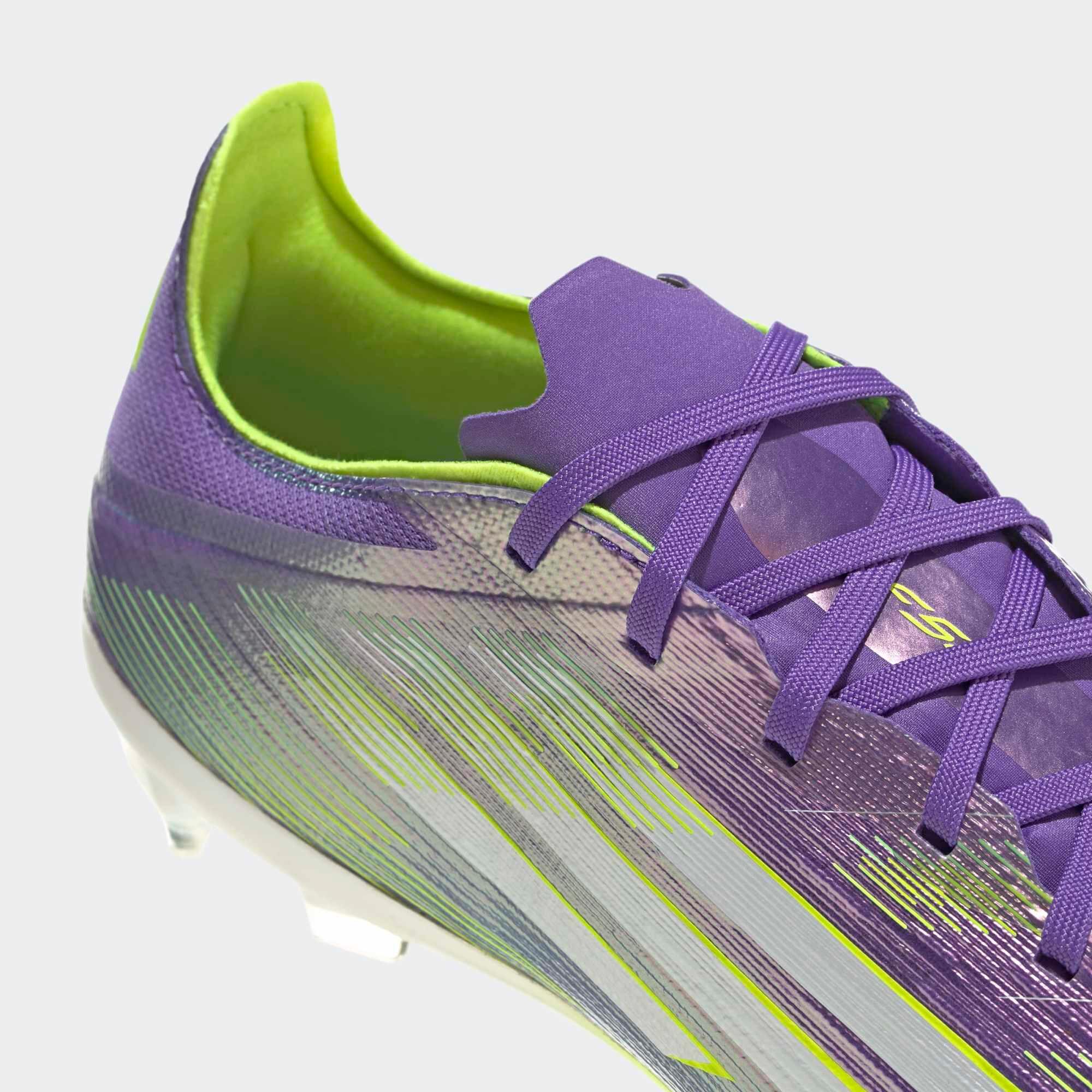 Adidas F50 PRO FG Erwachsene violett/gelb ADIDAS | Decathlon