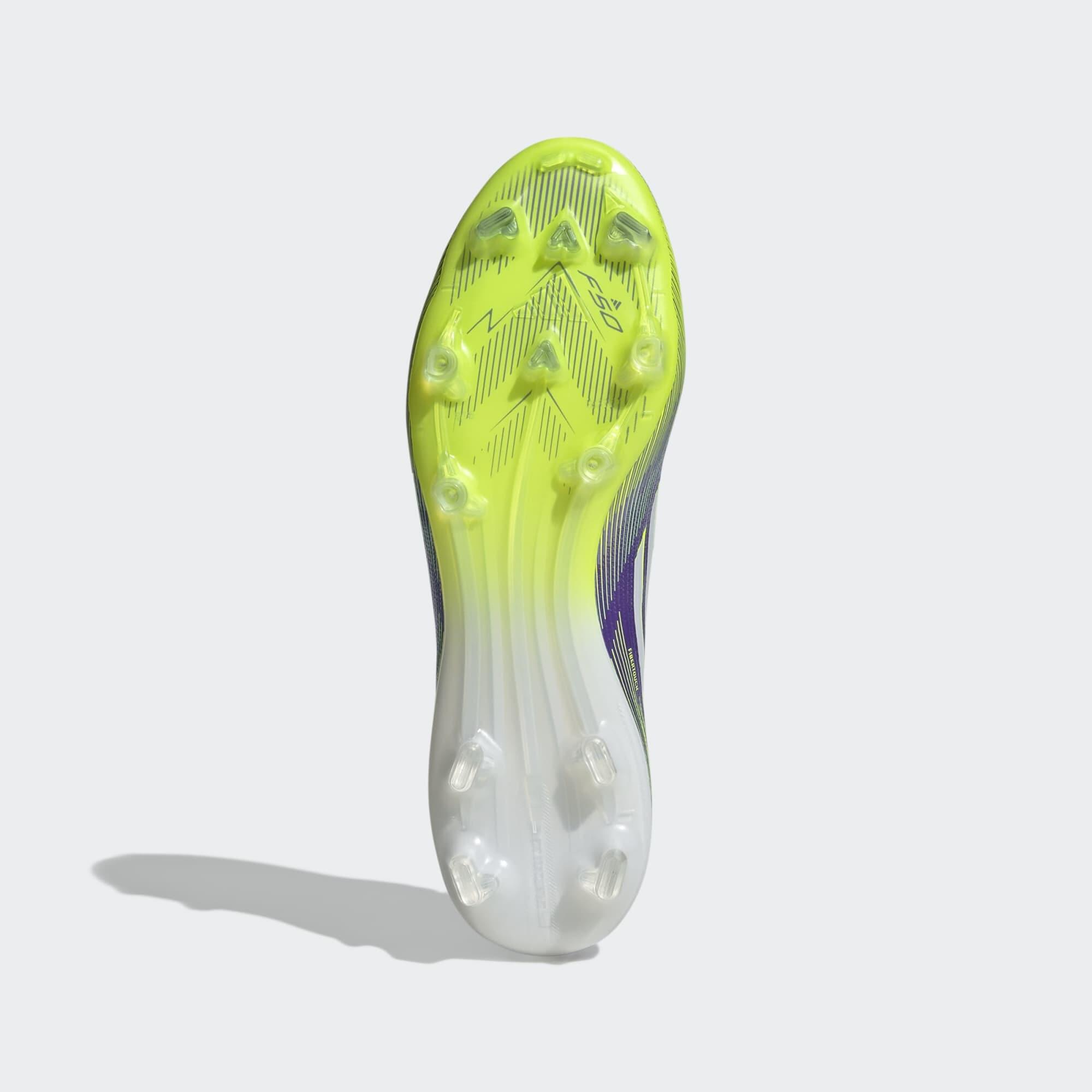 Adidas F50 PRO FG Erwachsene violett/gelb 9/14