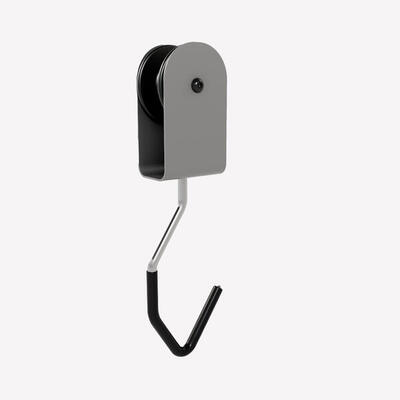 Gancio supporto bici da muro 5 ganci scorrevoli