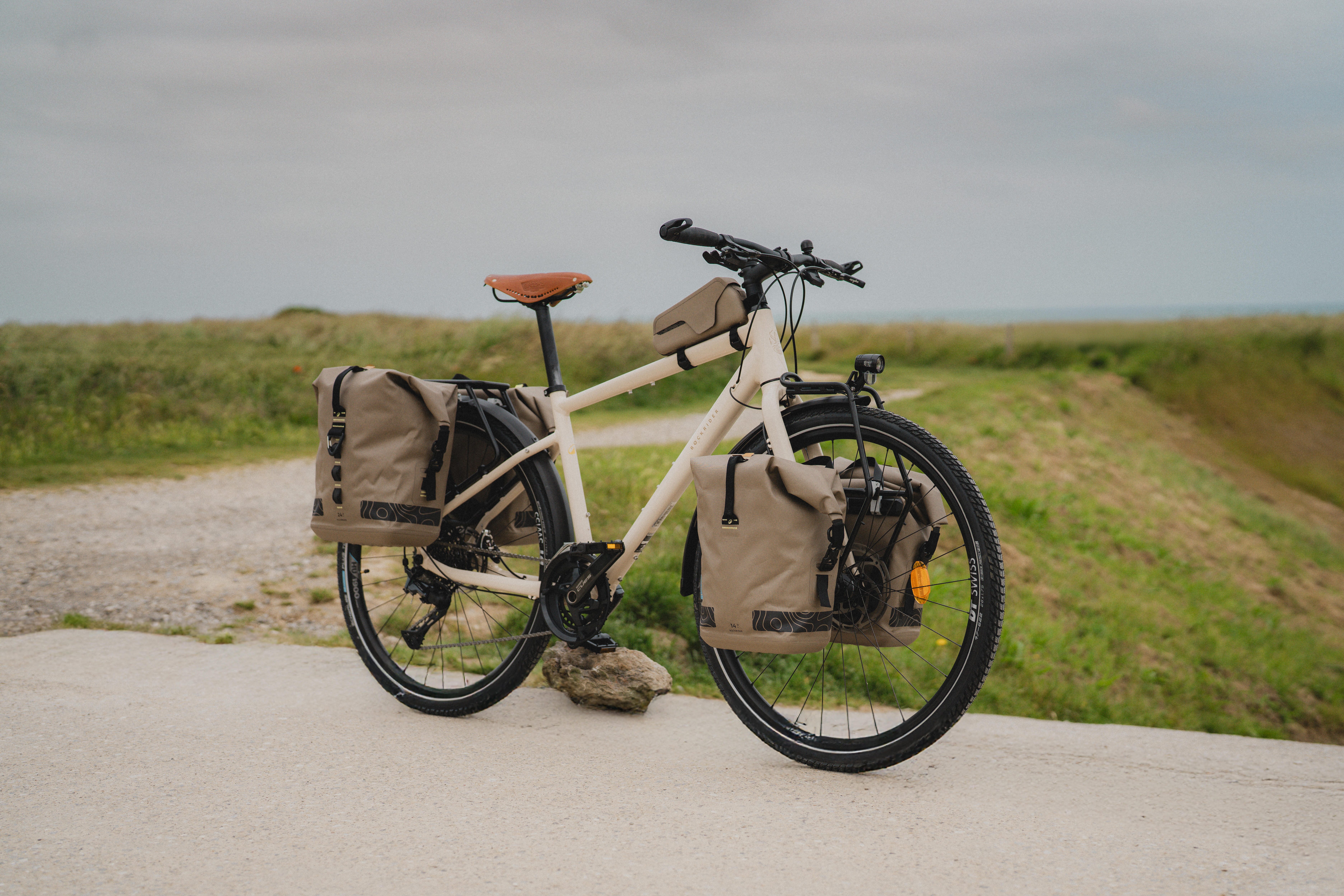 Watertight Bike Pannier Rack Bag 24 L - ADVT 900 - ROCKRIDER