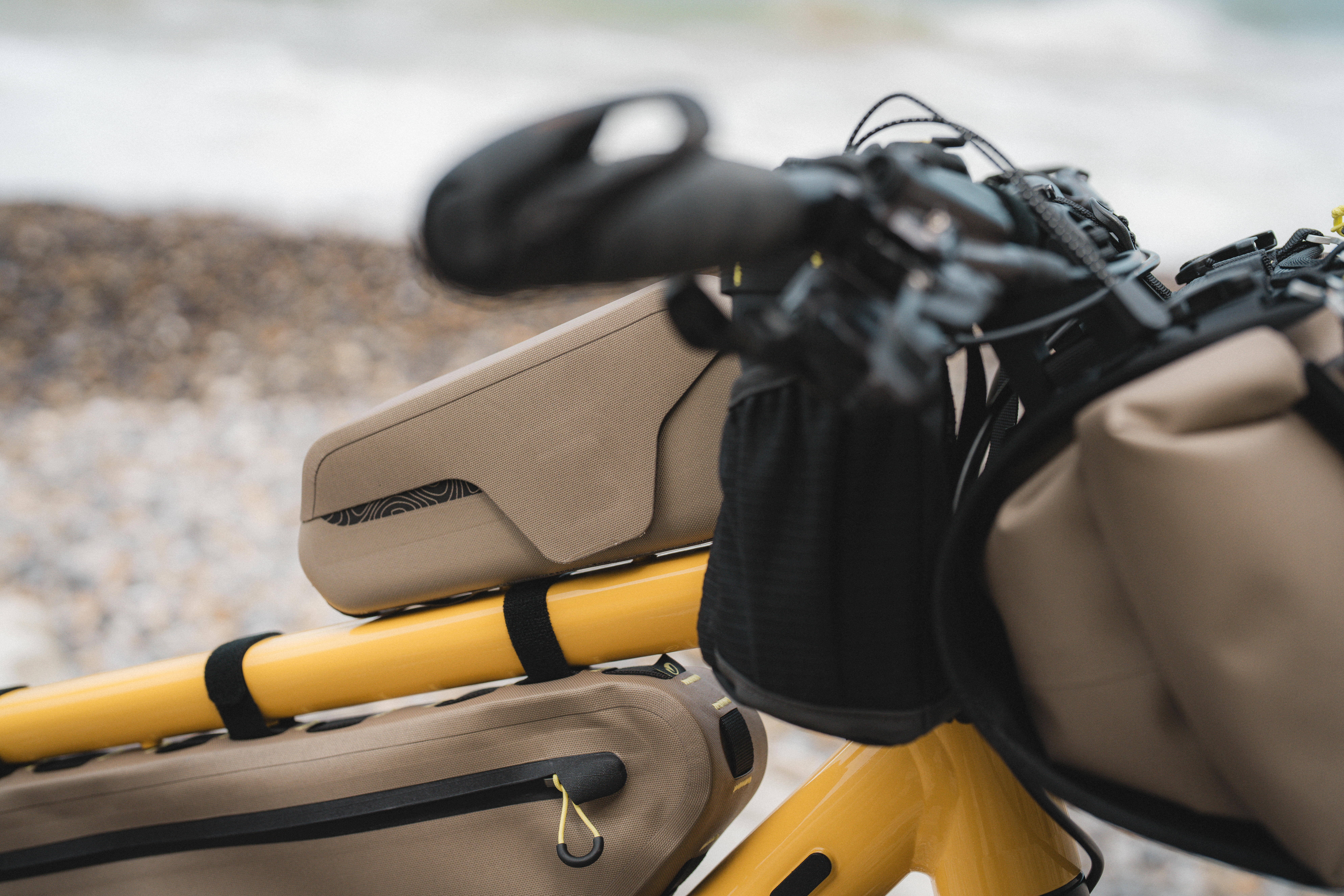 Bikepacking Watertight Top Tube Bag 1 L - ADVT 900 - ROCKRIDER