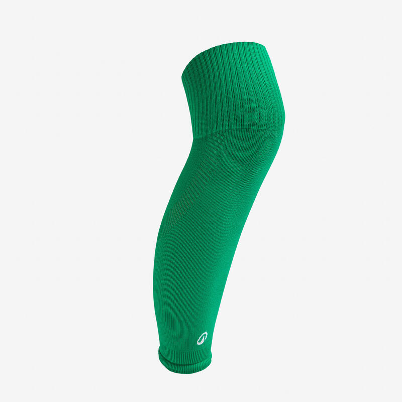 Chaussettes de football sans-pied vert