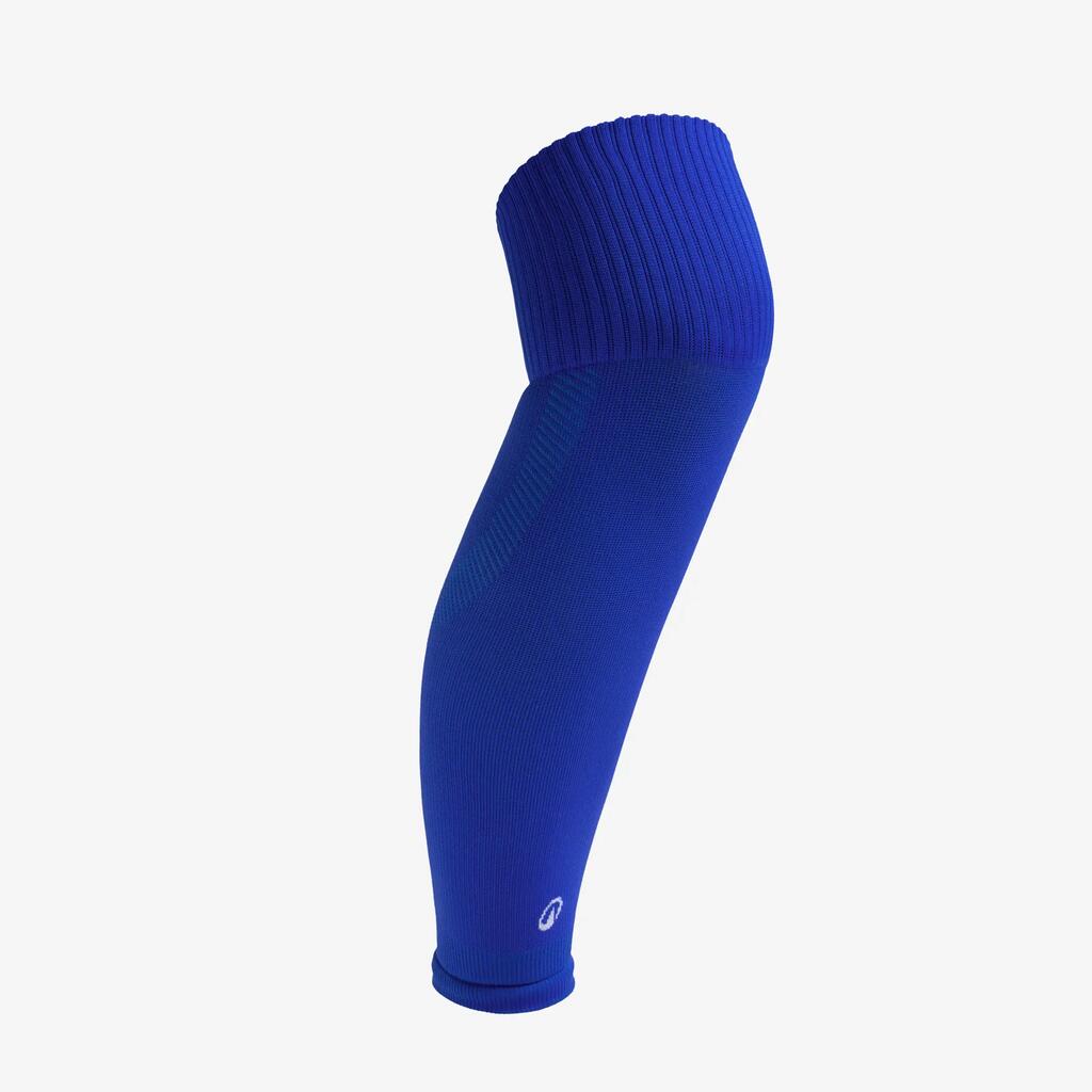 Chaussette de football sans pied CLUB bleue