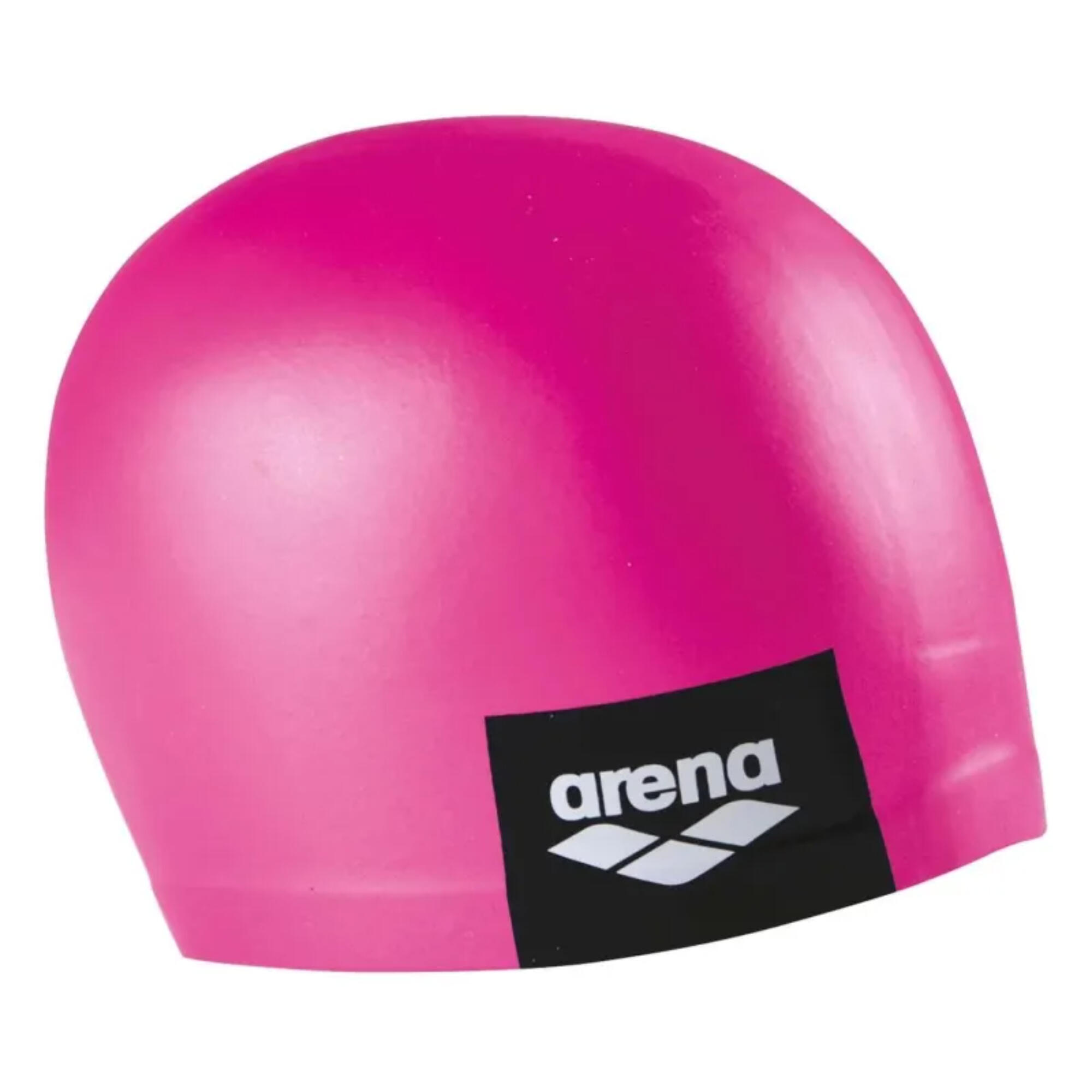 Gorro de Natacion Silicona Logo Moulded Cap Fucsia - CD 3/3