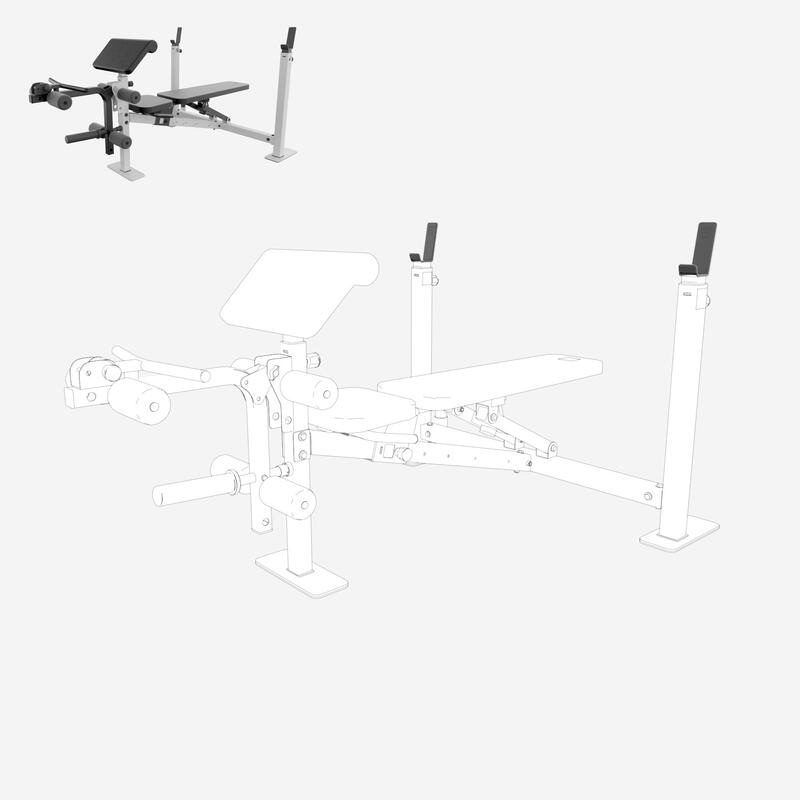Protecție pentru suportul barei - piesă de schimb bancă bench press