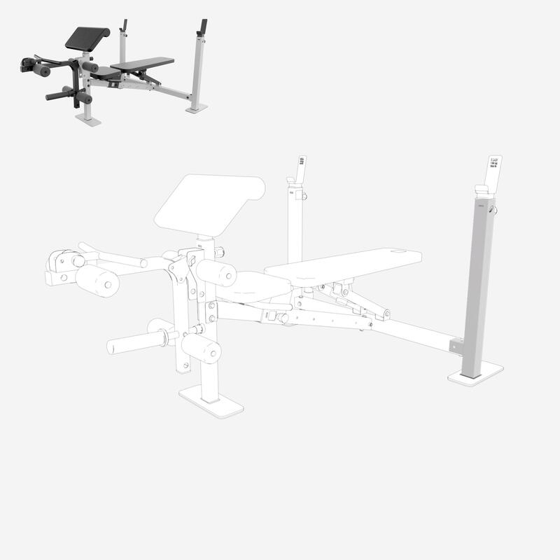 Stâlp inferior dreapta - piesă de schimb bancă bench press multifuncțională