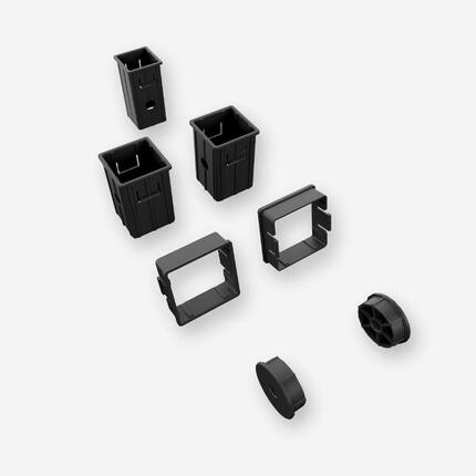 Kunststoffführungen Hantelbank mit Ständern