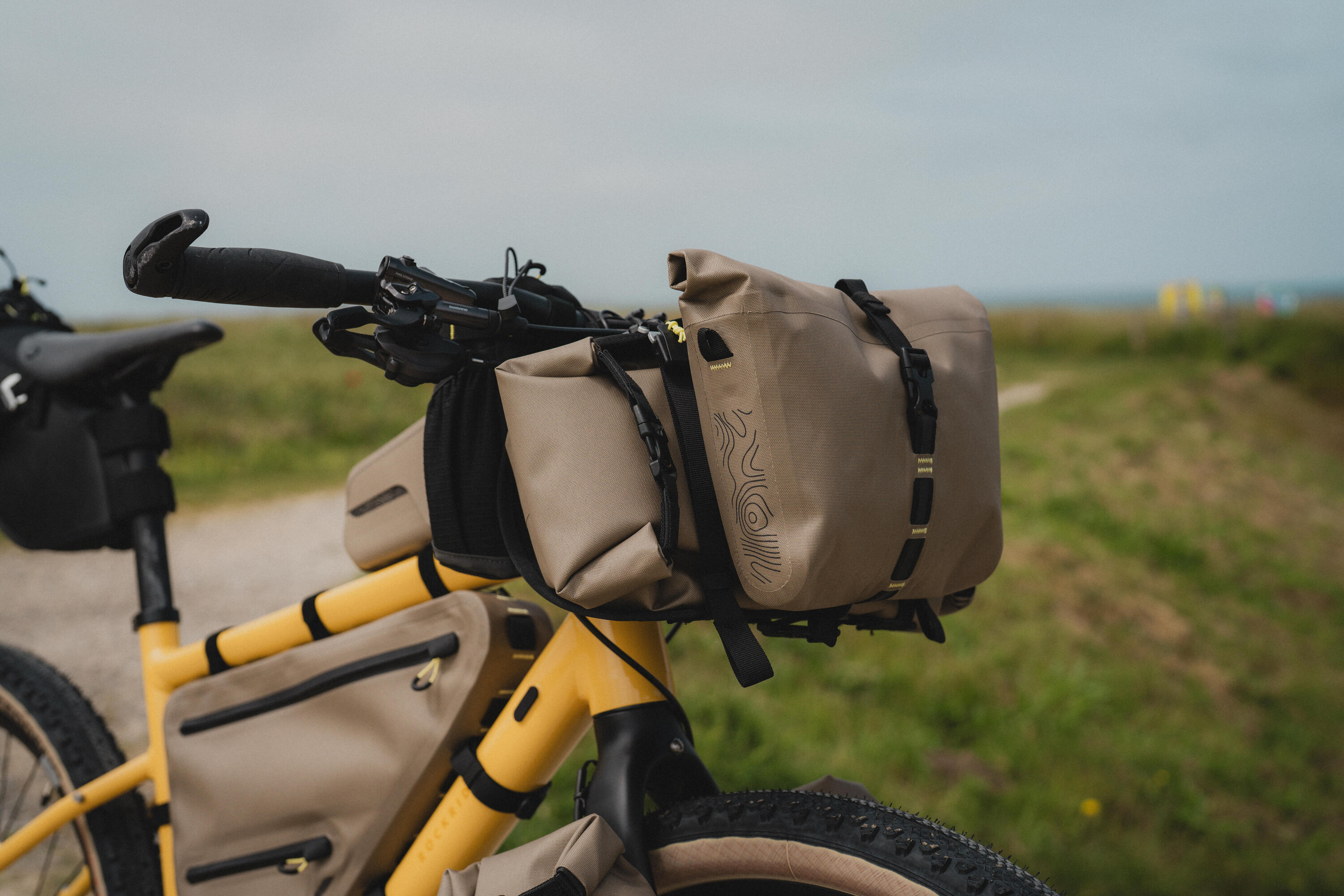 Sacoche de guidon bikepacking 3.5L étanche IPX6, ADVT 900 10/12