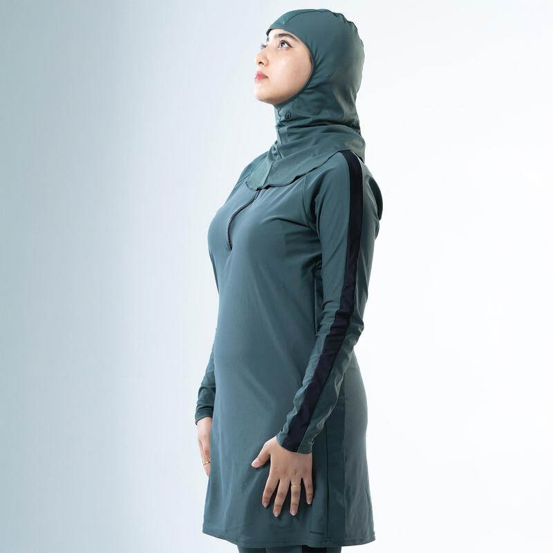 Kadın Burkini Bone - Koyu Haki - 100