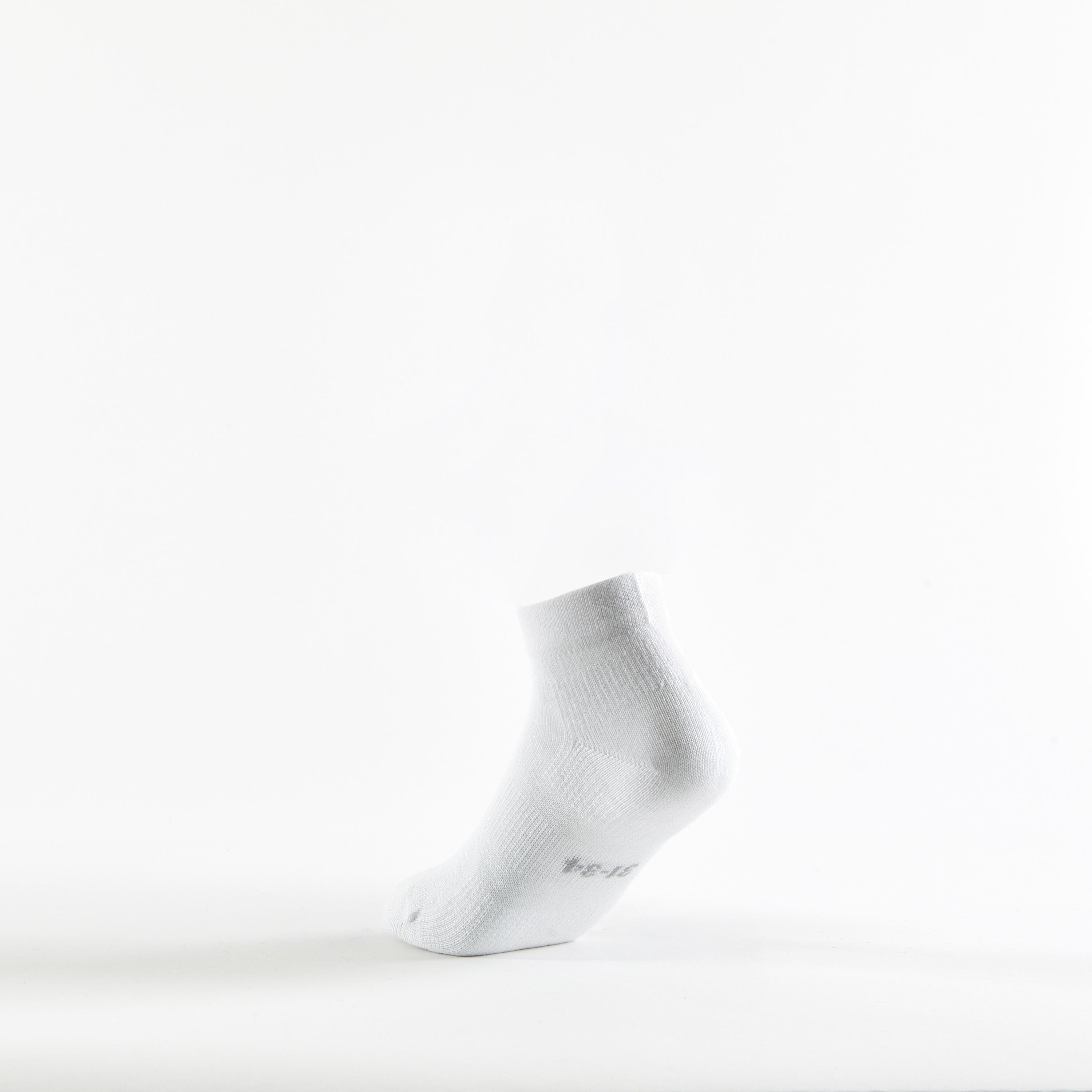 Calcetines media caña de Niños Pack de 3 Artengo RS160 blanco azul 12/19