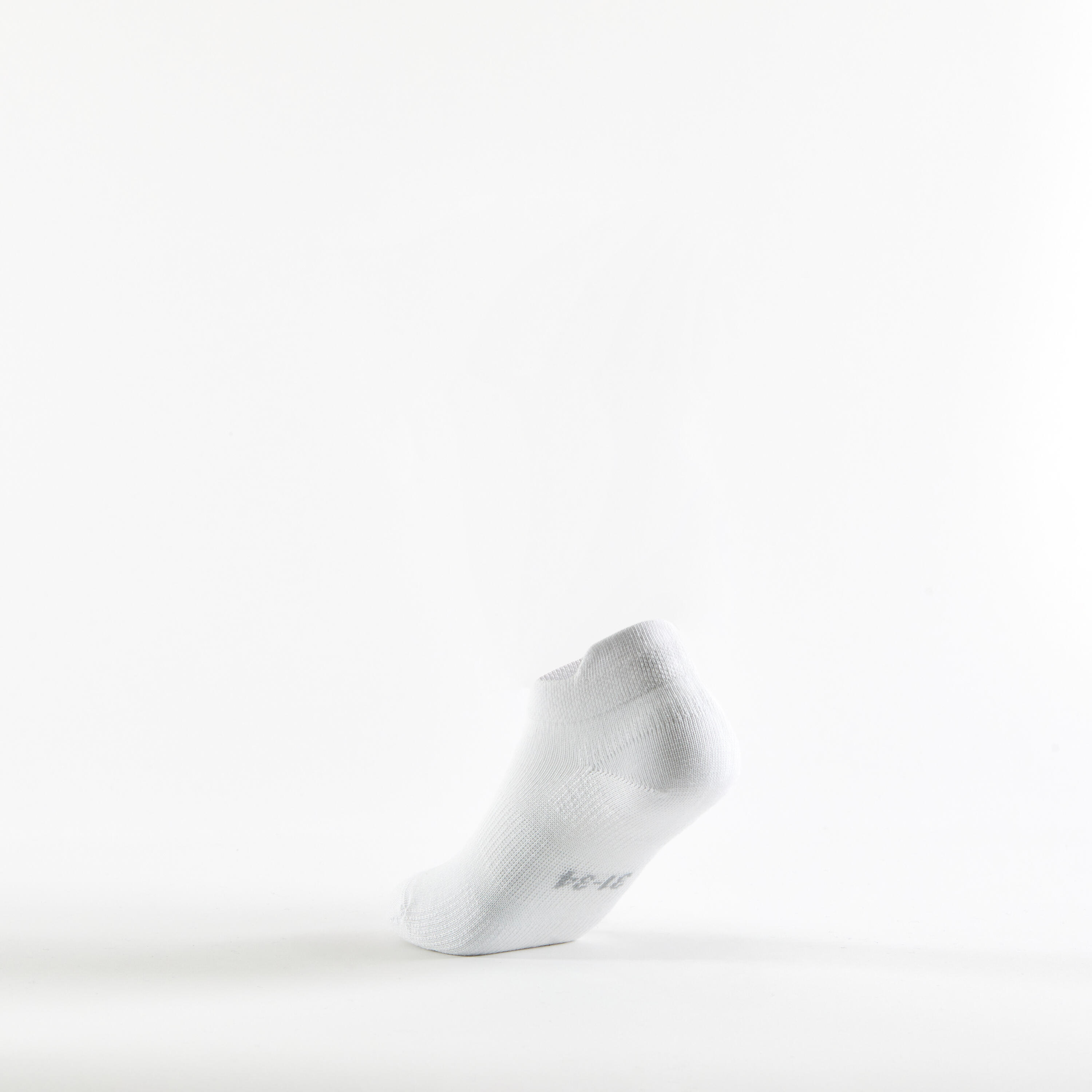 Kids' Low Tennis Socks Tri-Pack - RS 160 White/Navy 4/5