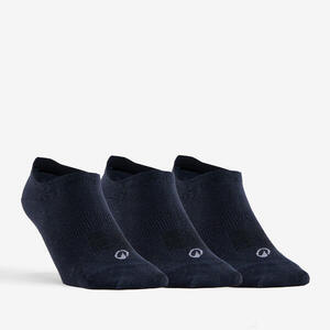 Calcetines cortos de tenis Pack de 3 Artengo RS 160 azul marino