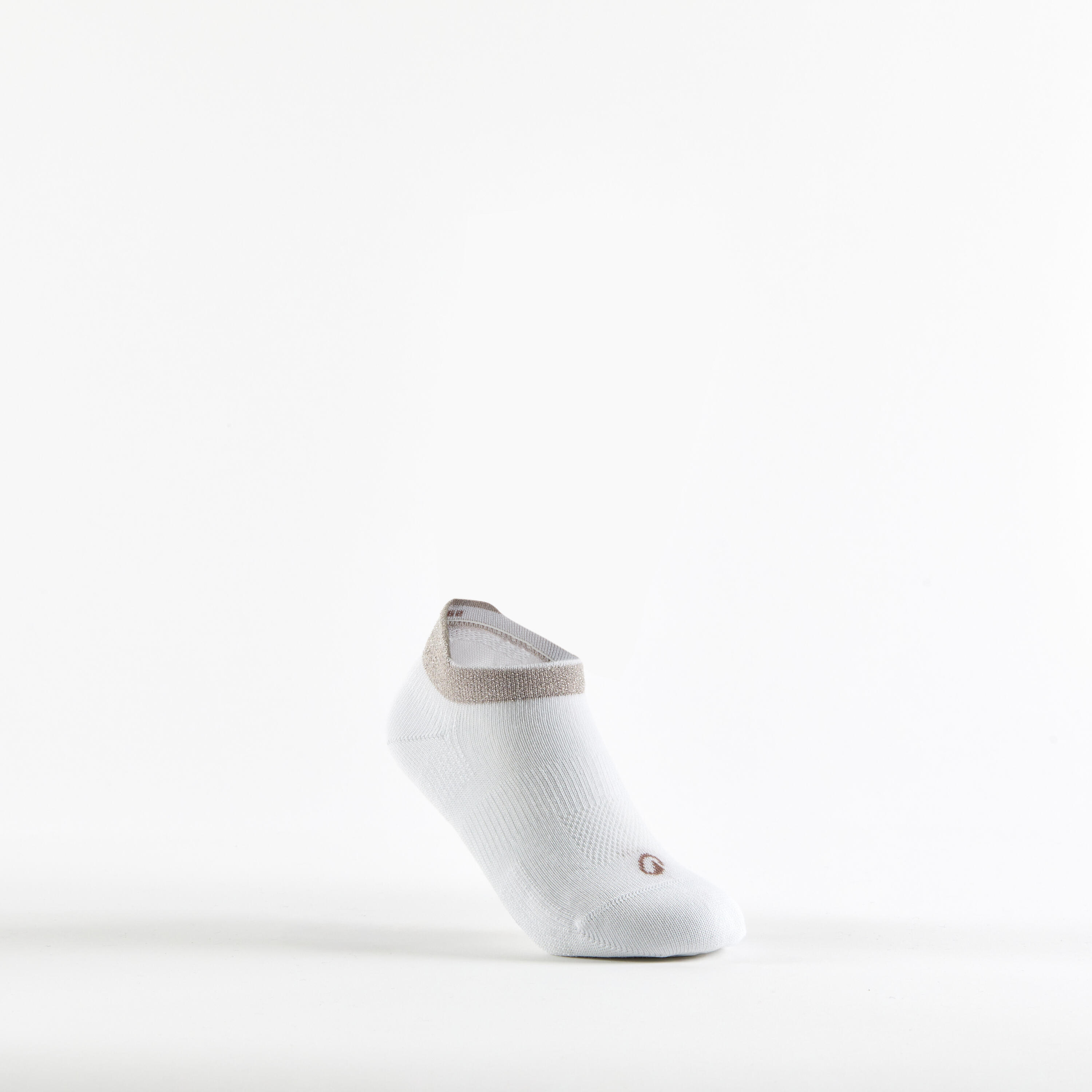 Kids' Low Tennis Socks x3 - RS 160 White - DECATHLON