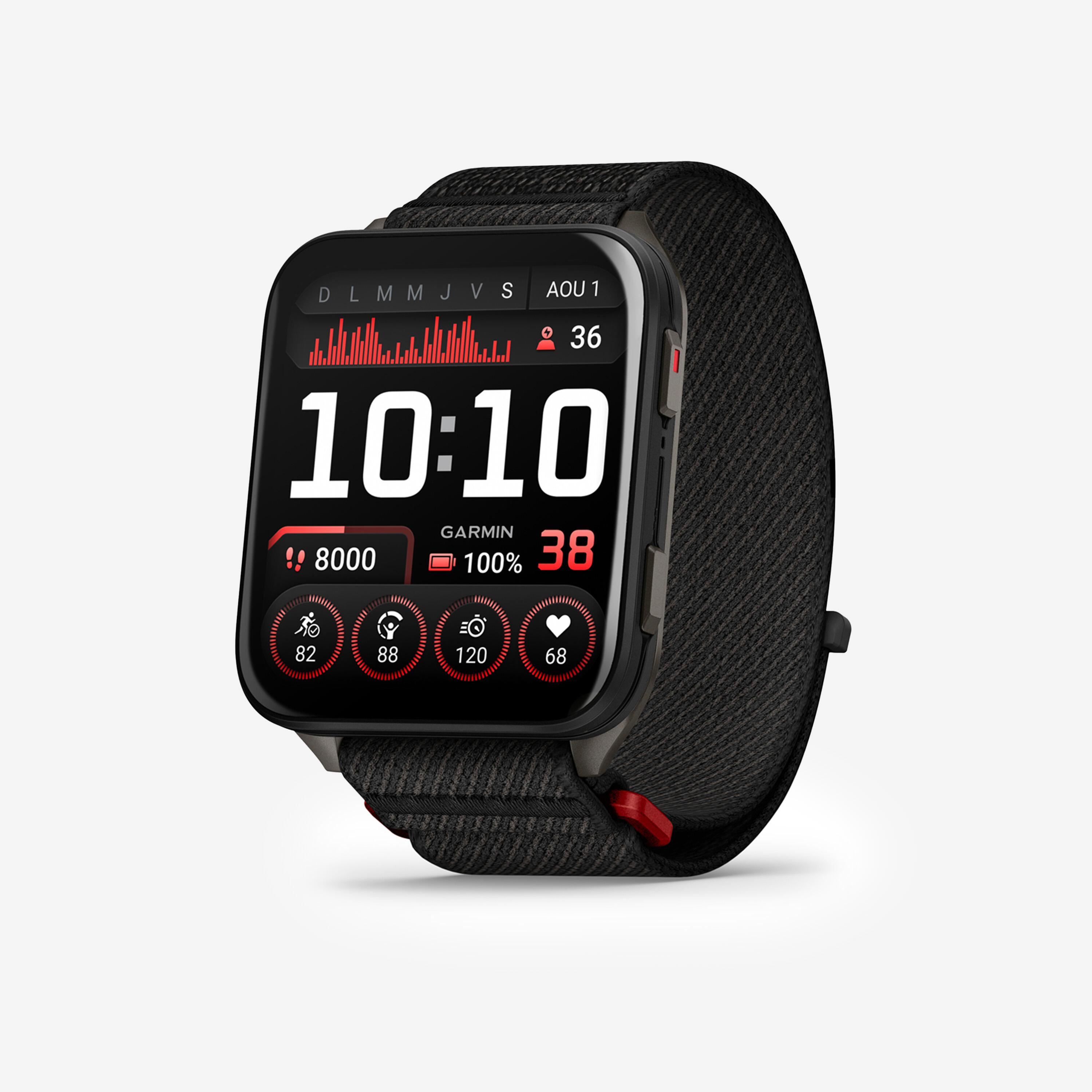 GARMIN AMOLED-screen ultra-luminous 2" GPS smart watch