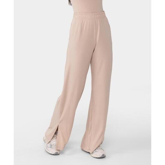 Spodnie wiskozowe Carpatree Cozy Leisure beżowe