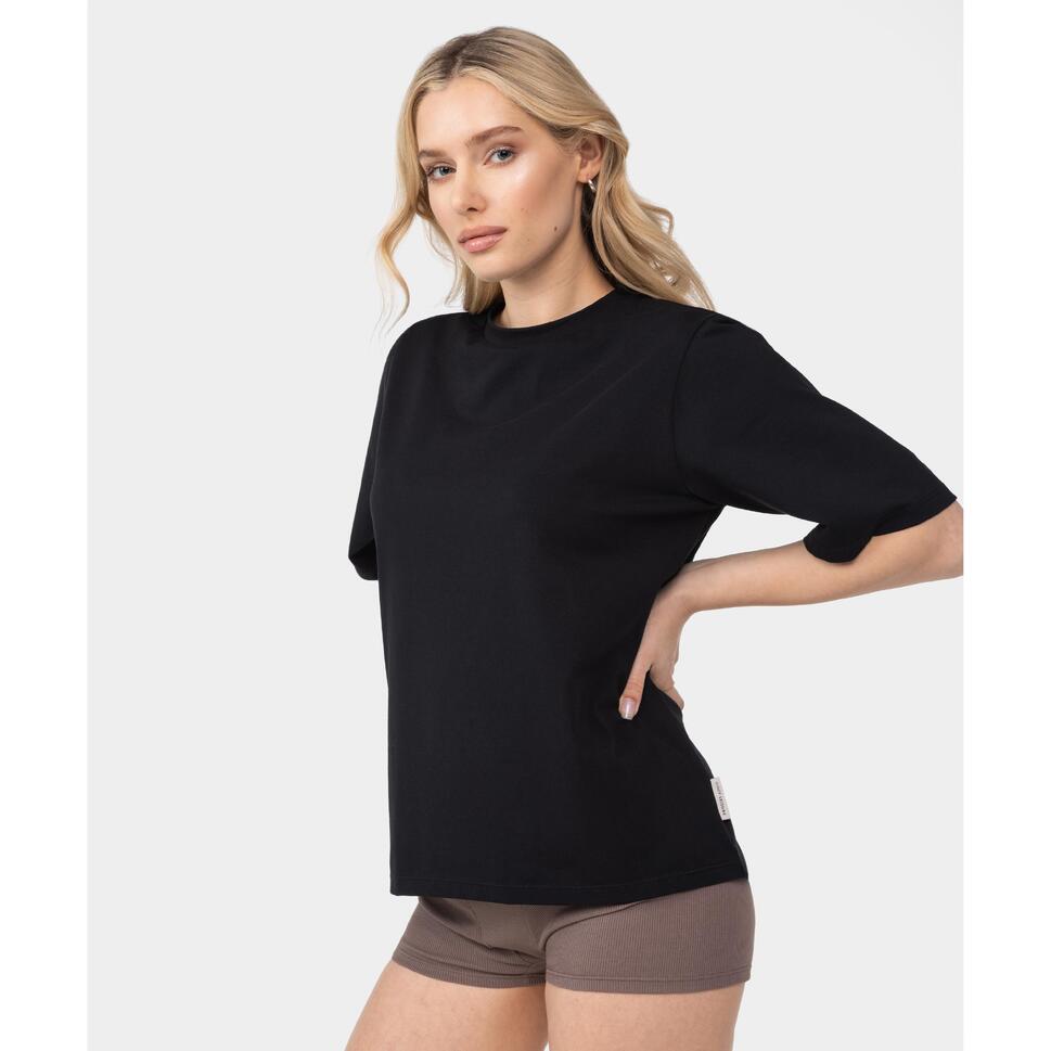 Koszulka Carpatree Cozy Leisure czarna
