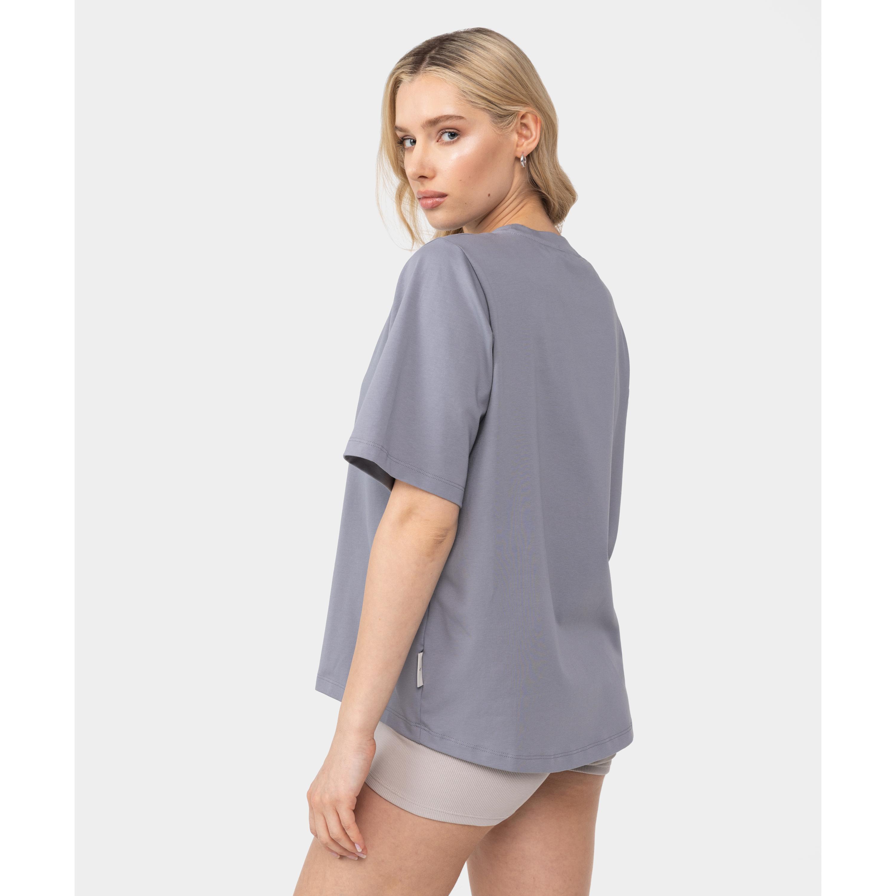 Koszulka Carpatree Cozy Leisure szara 2/4