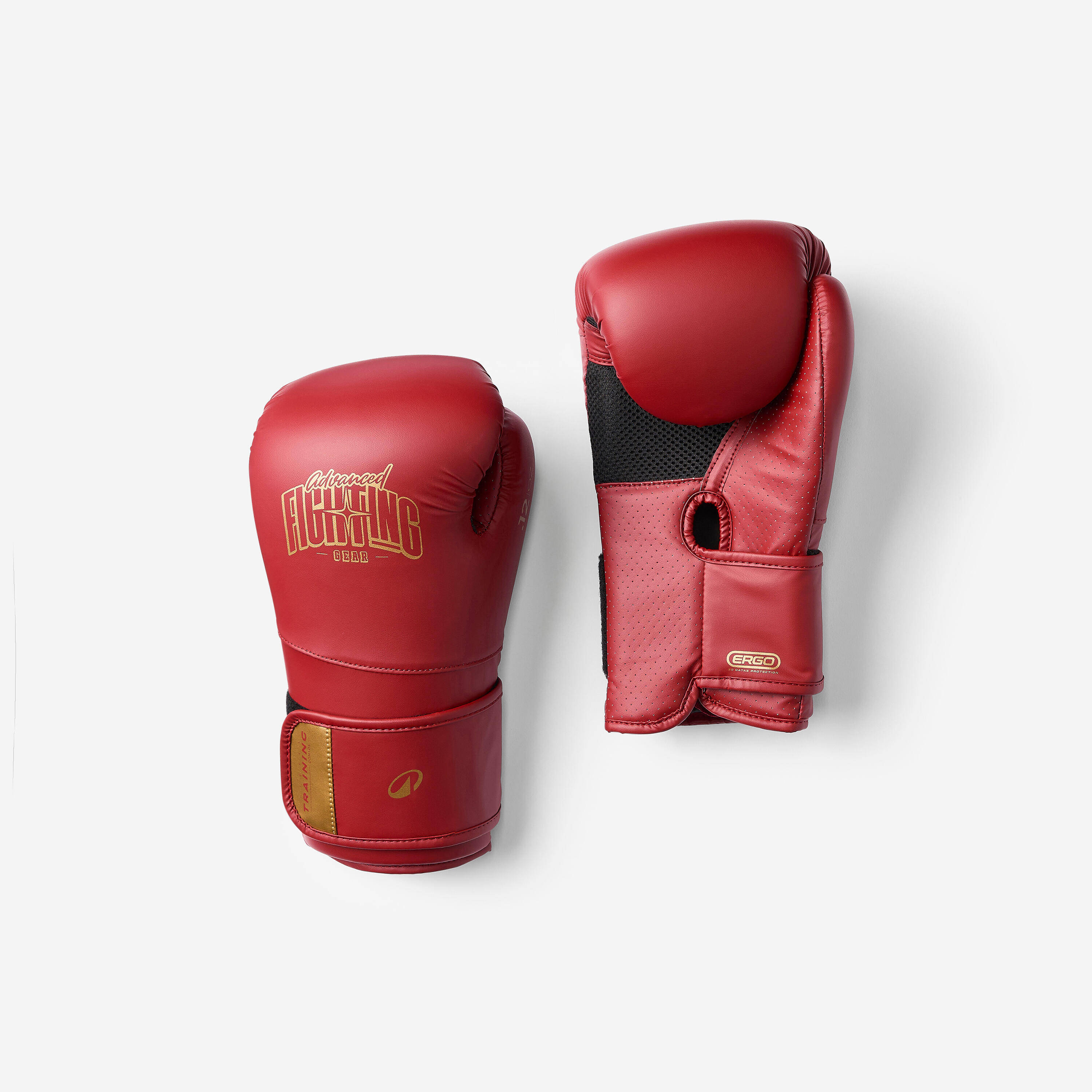 Boxing Training Gloves with Ergonomic Foam - Red -  1