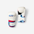 Gants de boxe training avec mousse ergonomique, blanc