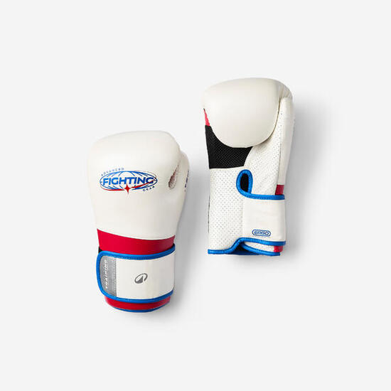 Guantoni boxe ergonomici bianchi