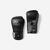 Gants de boxe training avec mousse ergonomique, noir