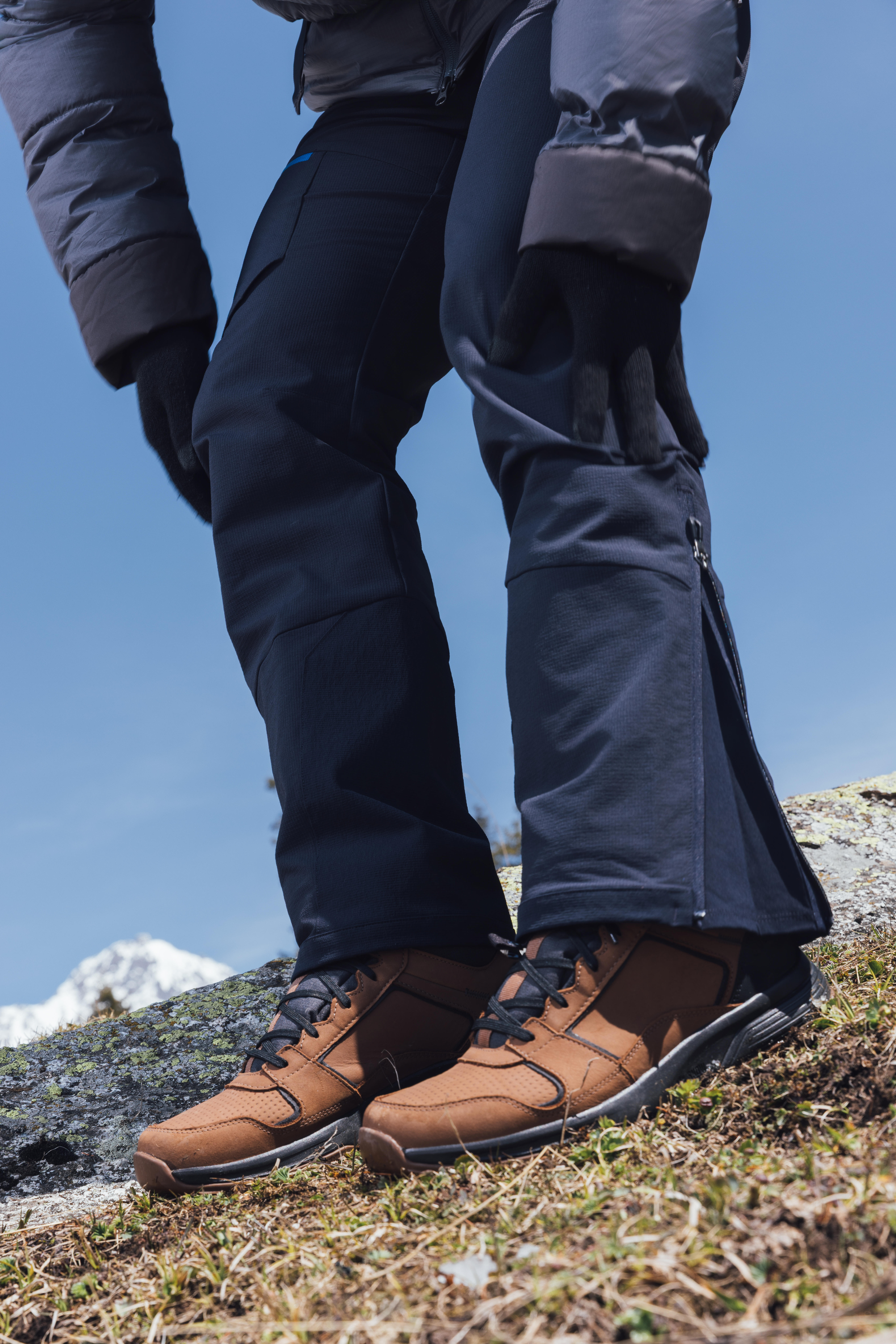 QUECHUA (ケシュア) 登山・ハイキング メンズ ロングパンツ ウォーム
