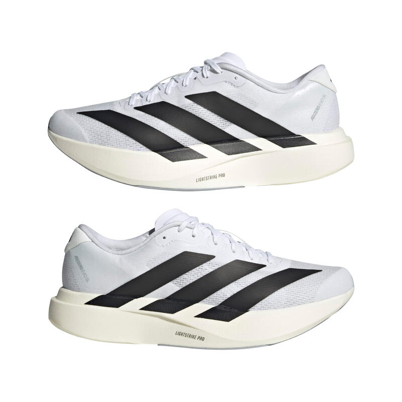 Erkek Hafif Koşu Ayakkabısı - Siyah/Beyaz - Adidas Adizero Evo SL