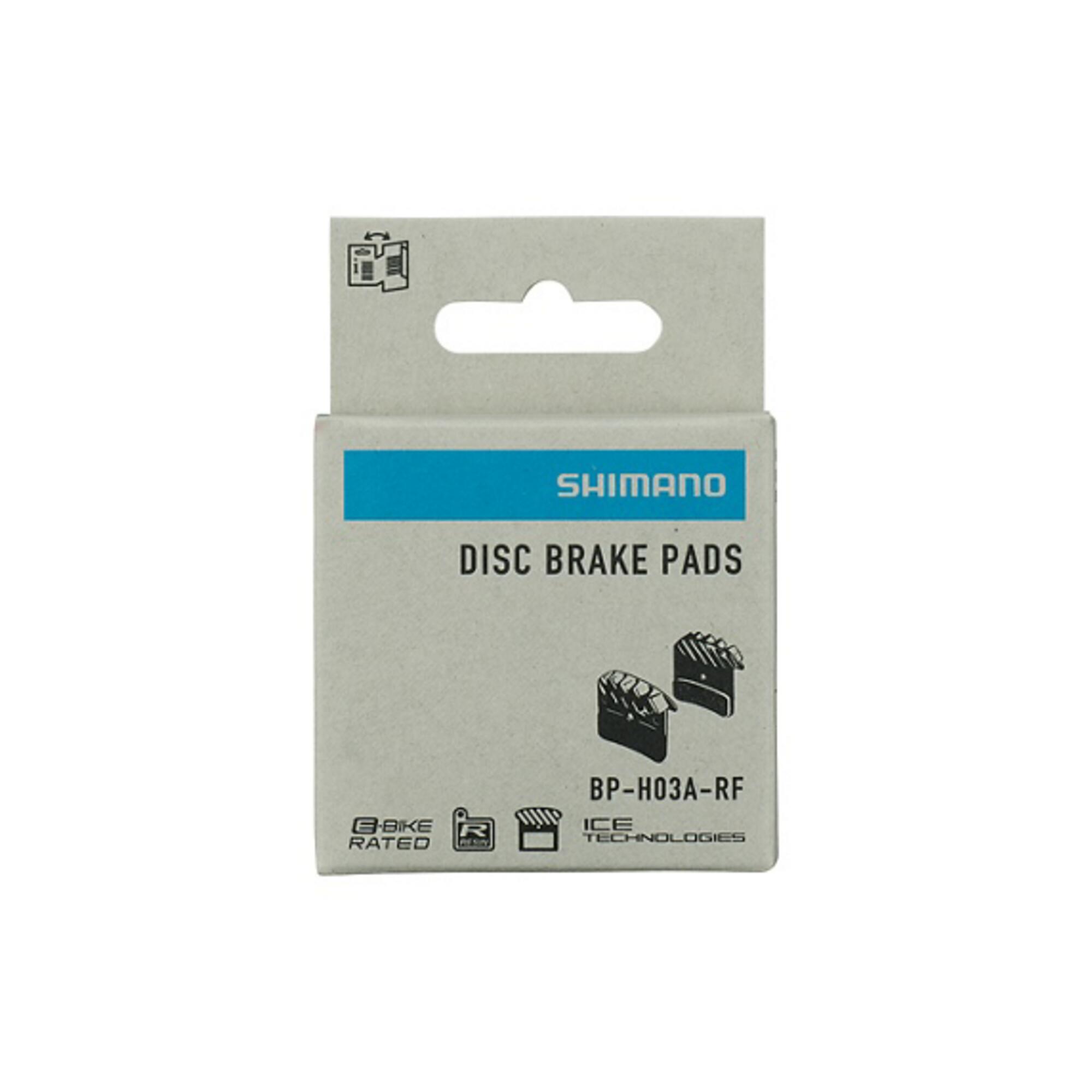 Pastillas de Freno Shimano H03A Resina con Aletas 3/3
