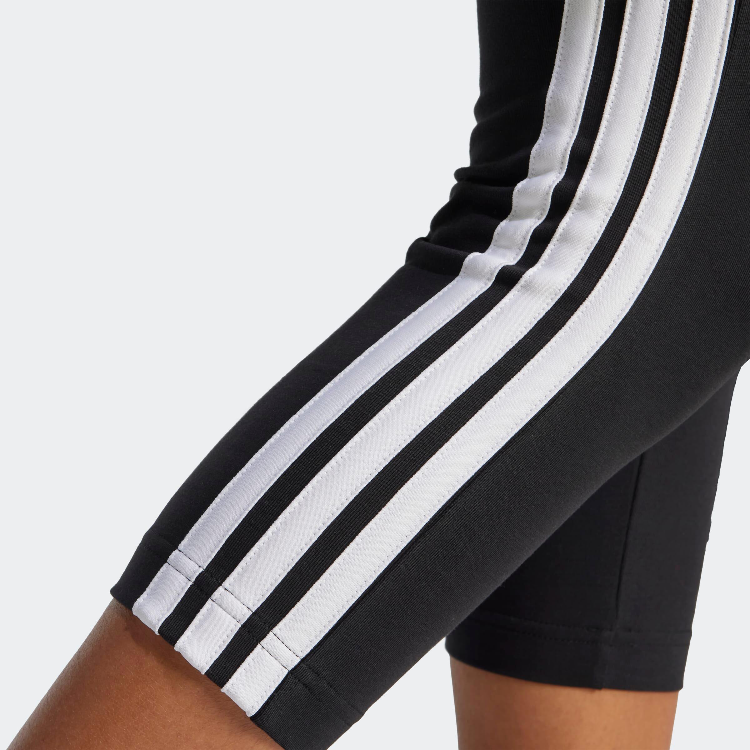 Leggings donna palestra modellanti opachi cotone neri 5/6