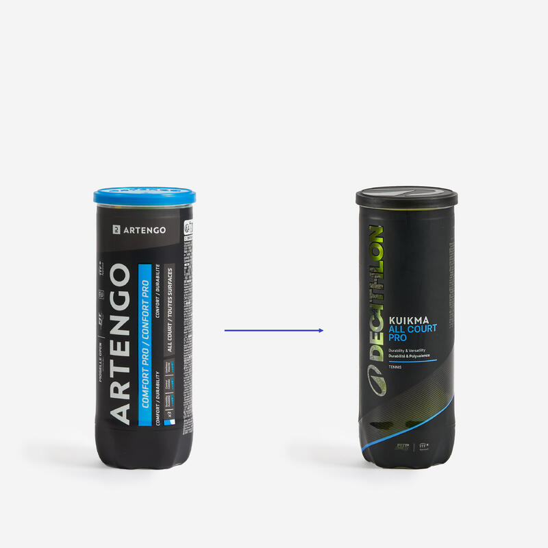 Univerzální tenisové míčky Comfort Pro 3 ks