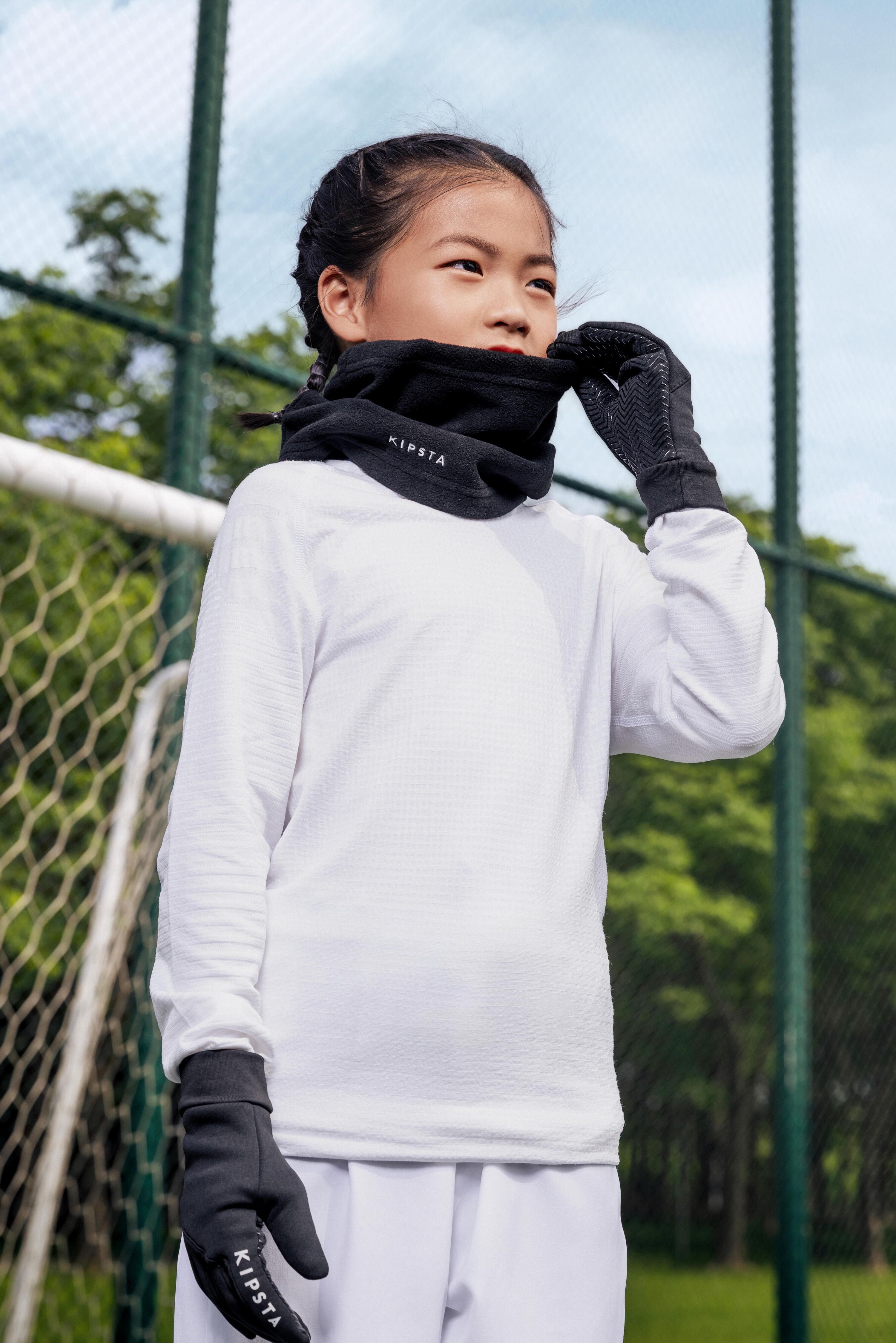 Gants de soccer enfant, KeepDry 500 12/12