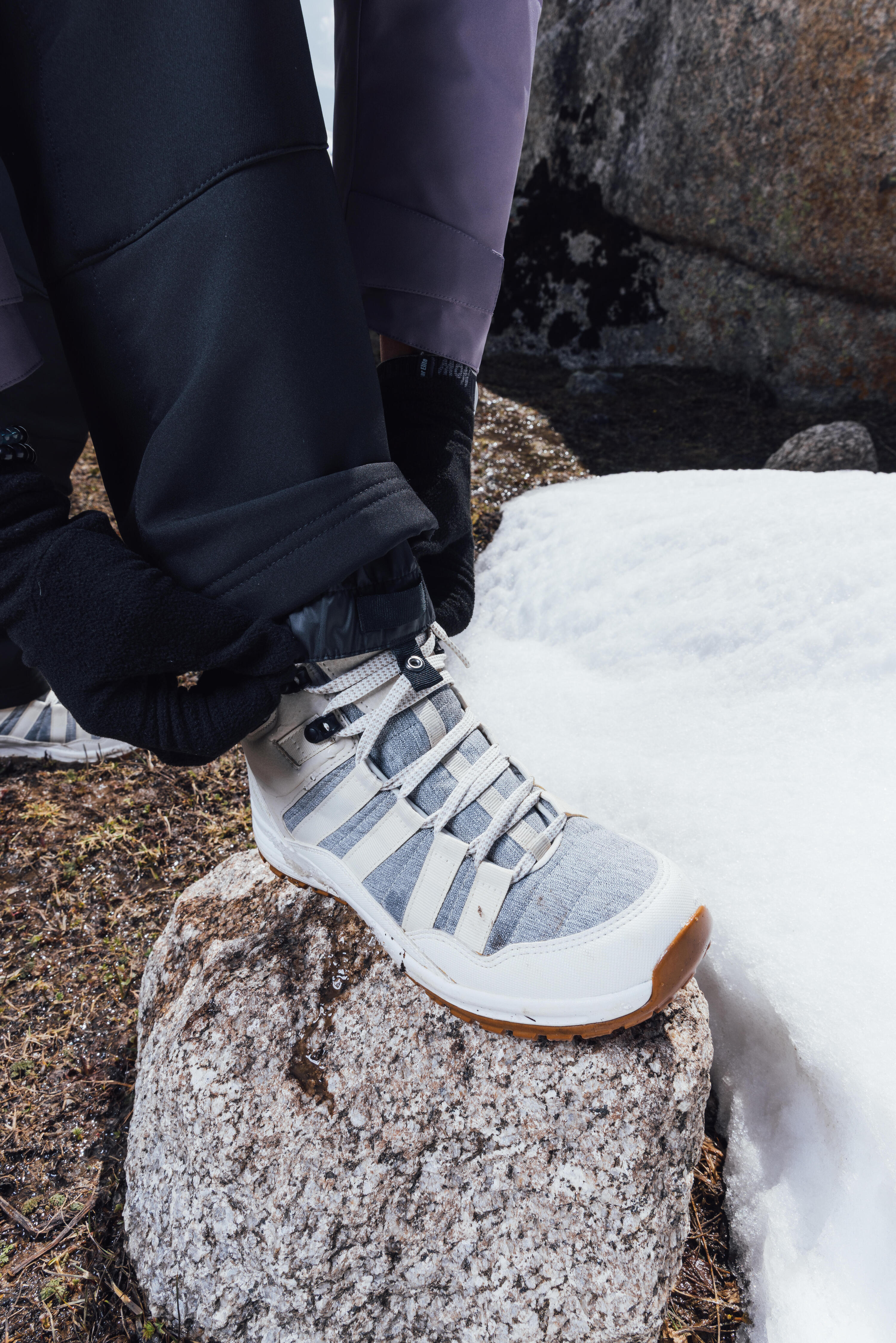 Bottes d’hiver imperméables femme, NH 500 Mid 4/6