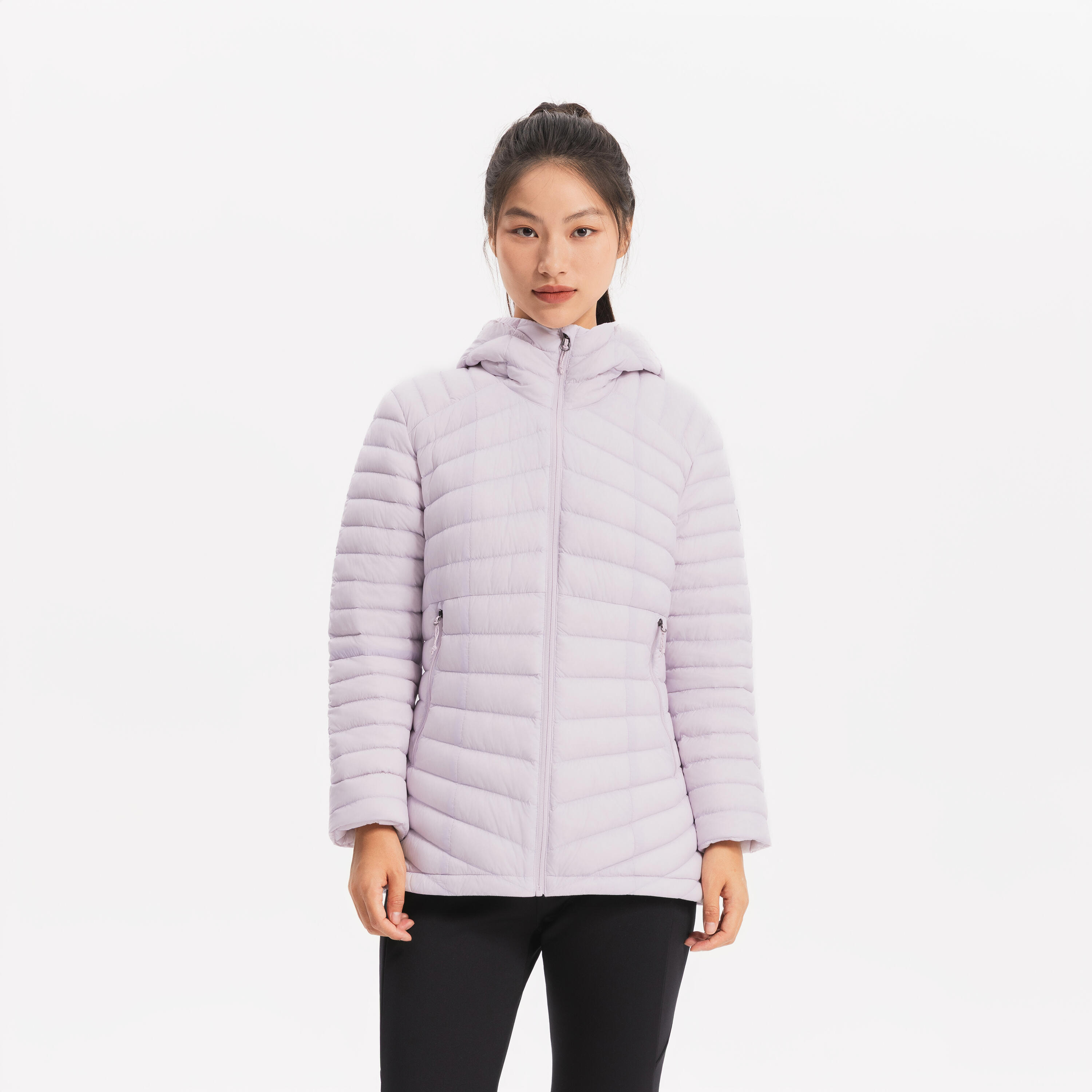 HOODED DOWN JACKET TREK100 image
